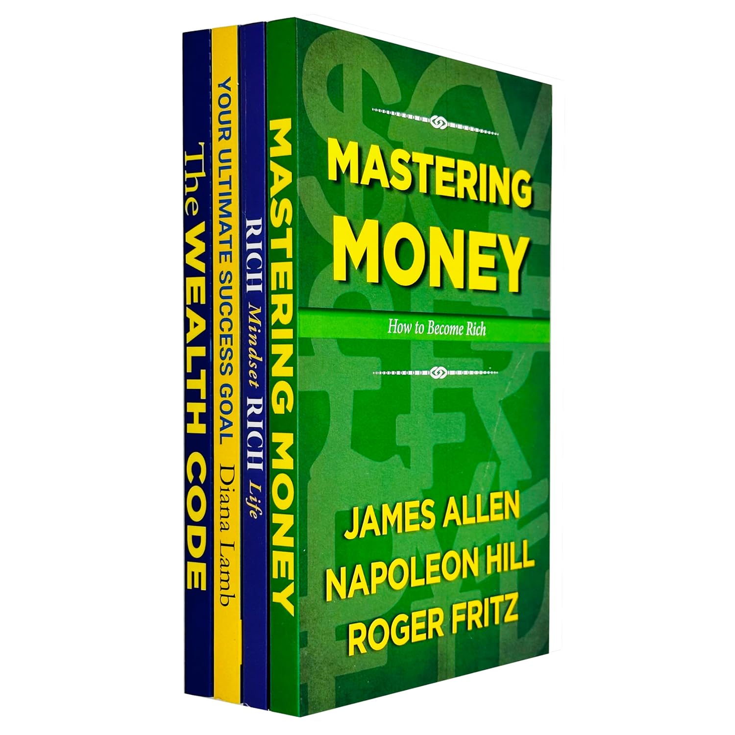 Wealth 4 Books Collection Set - Non Fiction - Paperback - Lets Buy Books