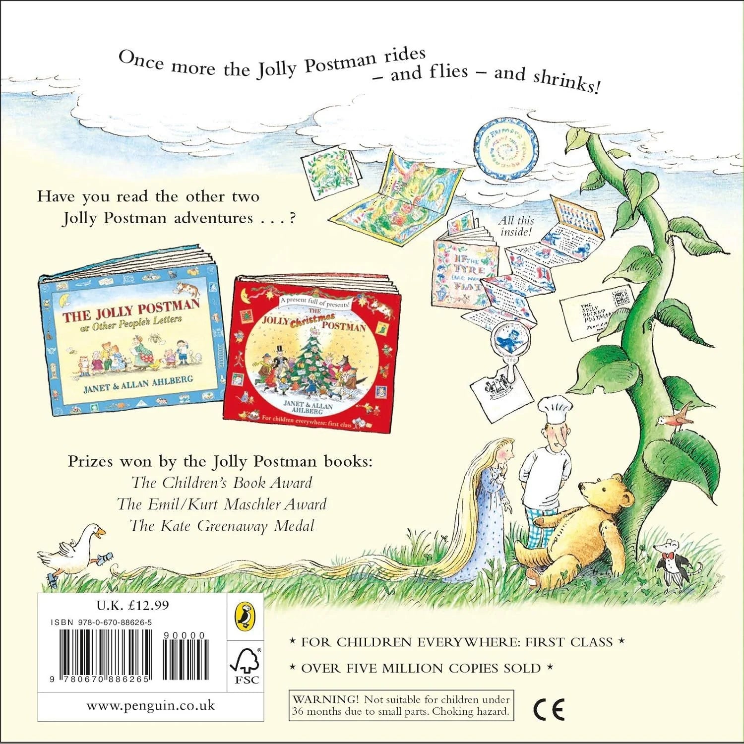 The Jolly Pocket Postman Allan Ahlberg Childrens Book - Lets Buy Books
