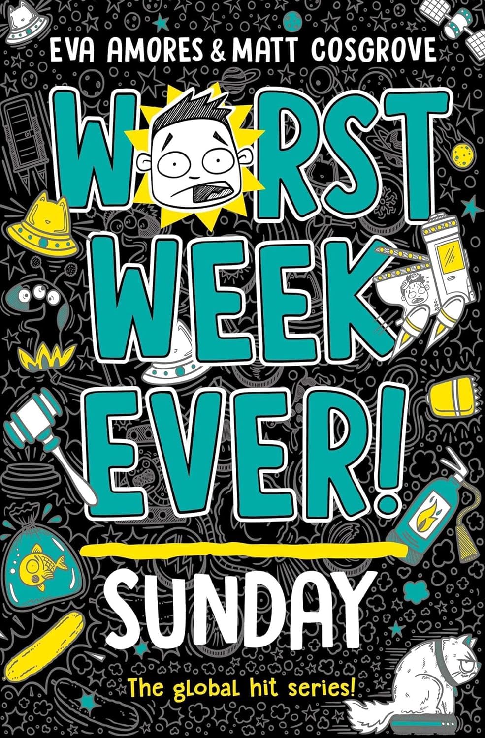 Worst Week Ever! Series 7 Books Collection Set By Eva Amores & Matt Cosgrove Thursday, Saturday - Lets Buy Books