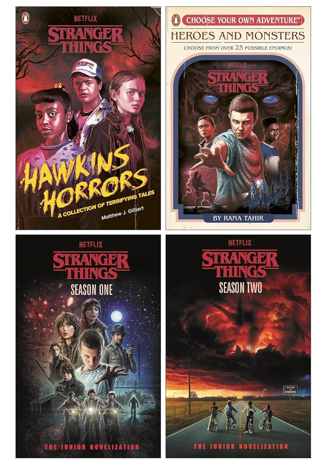 Stranger Things 4 Books Collection Set - Fiction - Paperback - Lets Buy Books