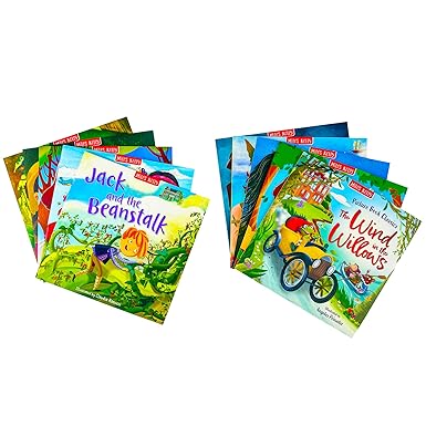 Children Classic Fairytale Bed Time Stories Adventure 10 Picture Books Collection Set - Lets Buy Books
