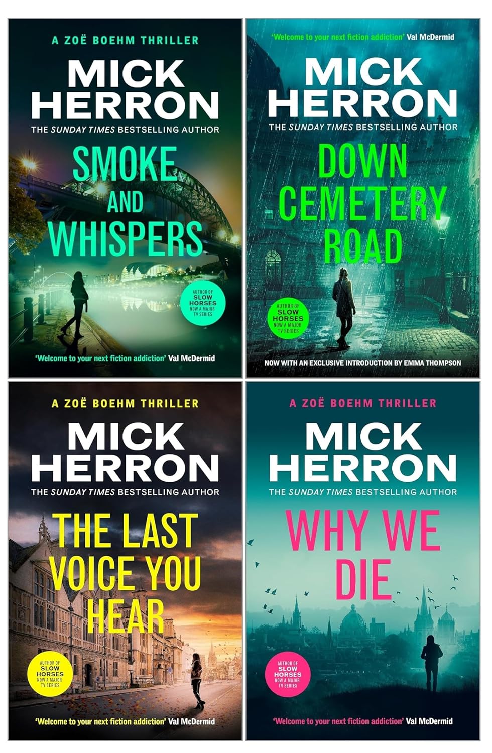 Zoe Boehm Thrillers by Mick Herron 4 Books Collection Set - Fiction - Paperback - Lets Buy Books