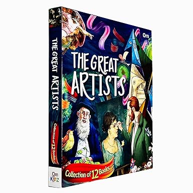 The Great Artists Collection of 12 Books Set (Van Gogh, Picasso, Cezanne, Rembrandt) - Lets Buy Books