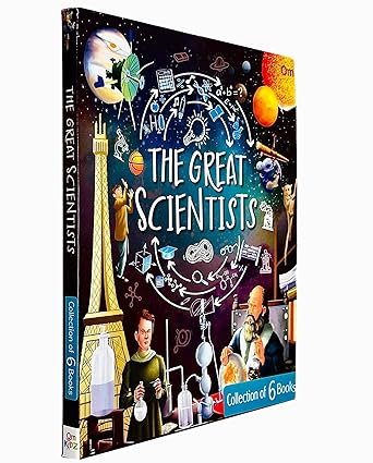 The Great scientists 6 Books Collection (Albert Einstein, Marie Curie, Charles Darwin) - Lets Buy Books