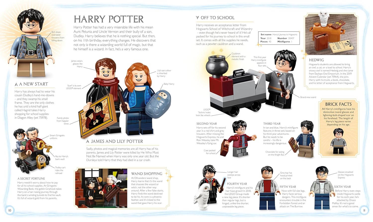 LEGO Harry Potter Visual Dictionary: With Exclusive Minifigure by DK - Lets Buy Books