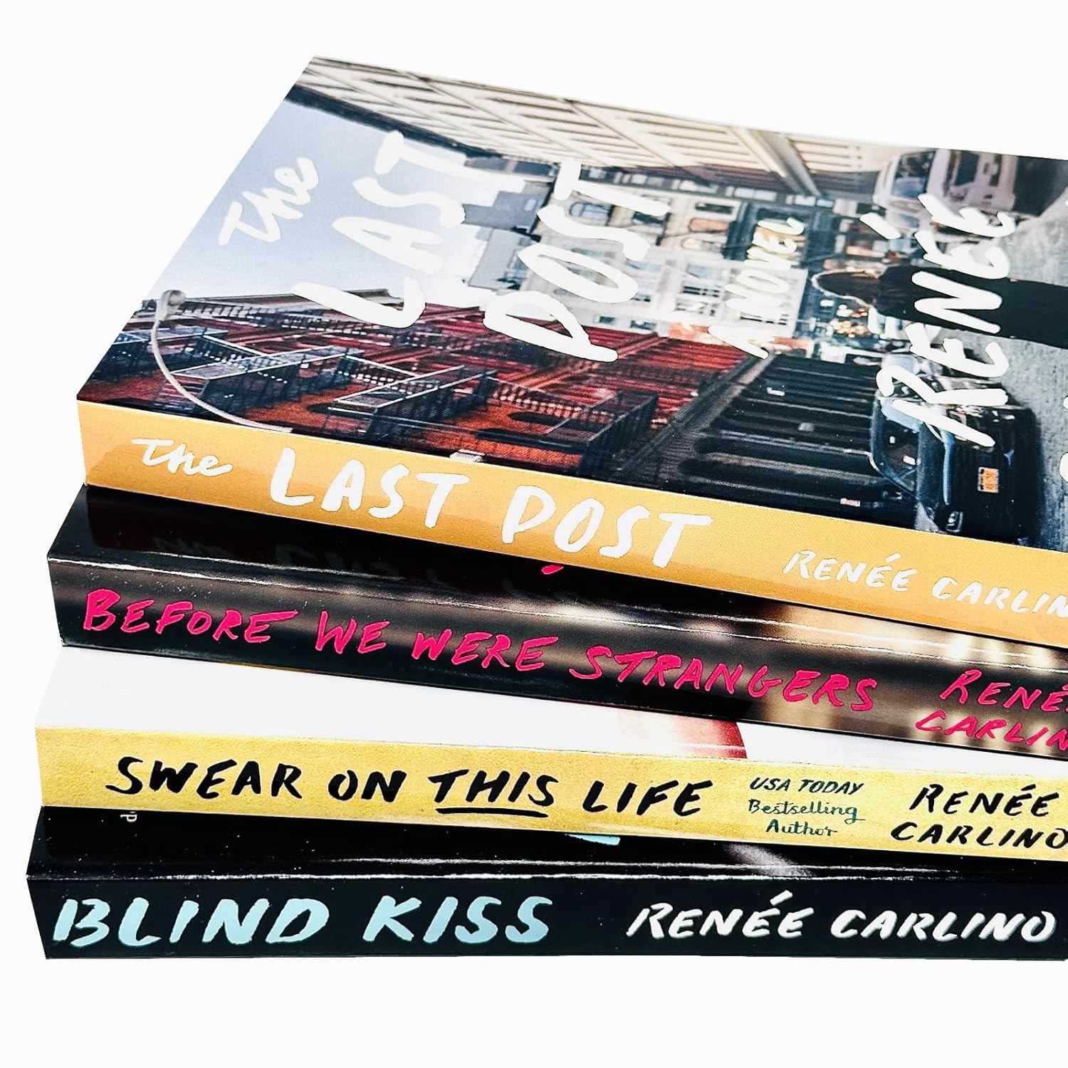 Renée Carlino 4 Books Collection Set Last Post, Before We Were Strangers, Swear On This Life - Lets Buy Books