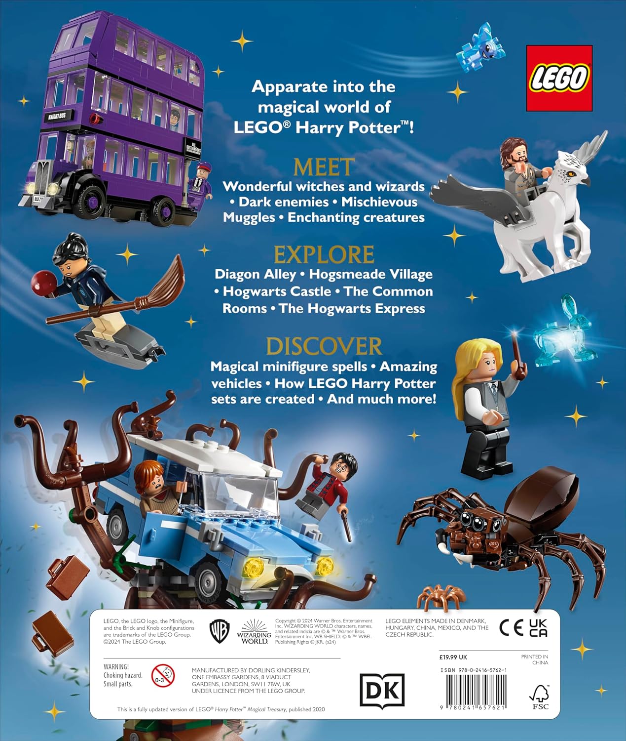 LEGO Harry Potter Visual Dictionary: With Exclusive Minifigure by DK - Lets Buy Books
