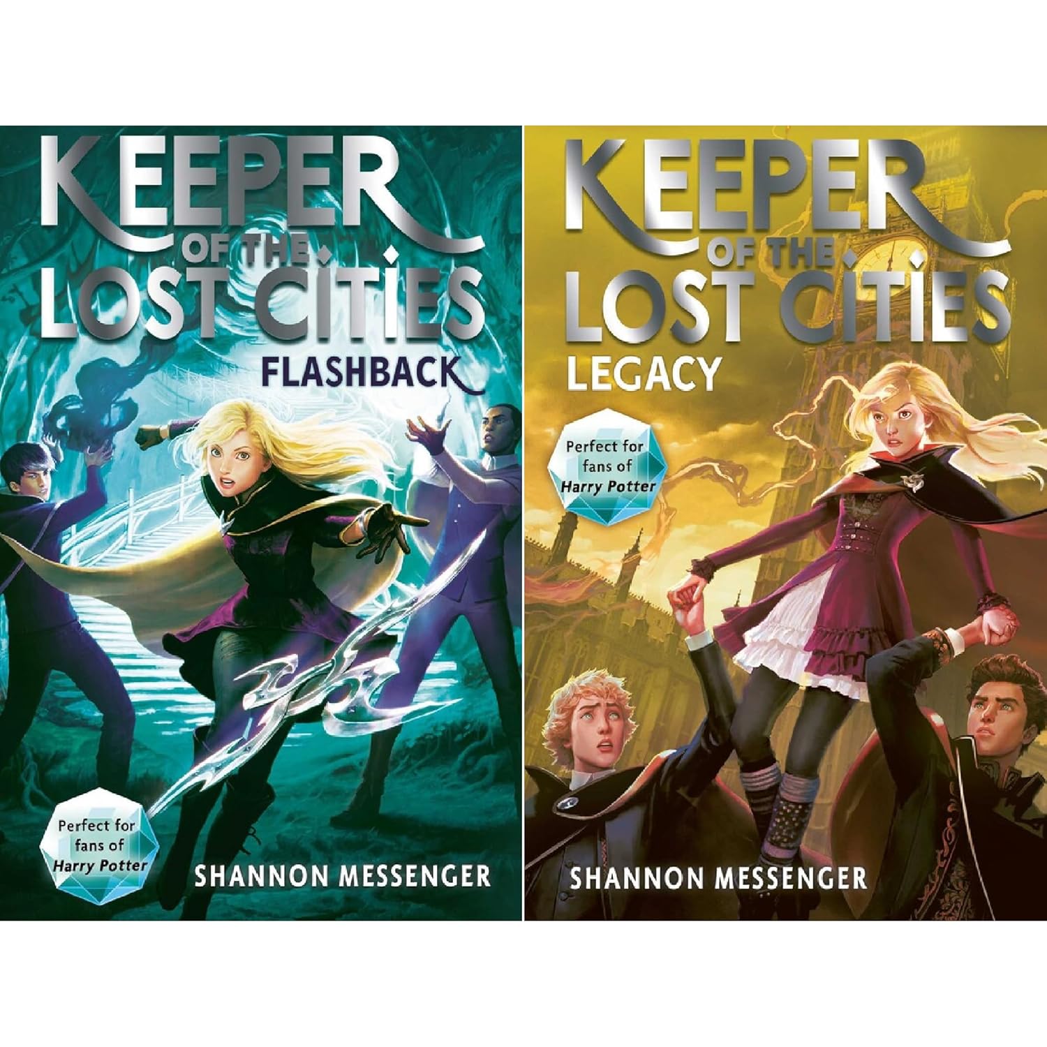 Keeper of the Lost Cities by Shannon Messenger 10 Books Collection Set - Young Adult - Paperback - Lets Buy Books