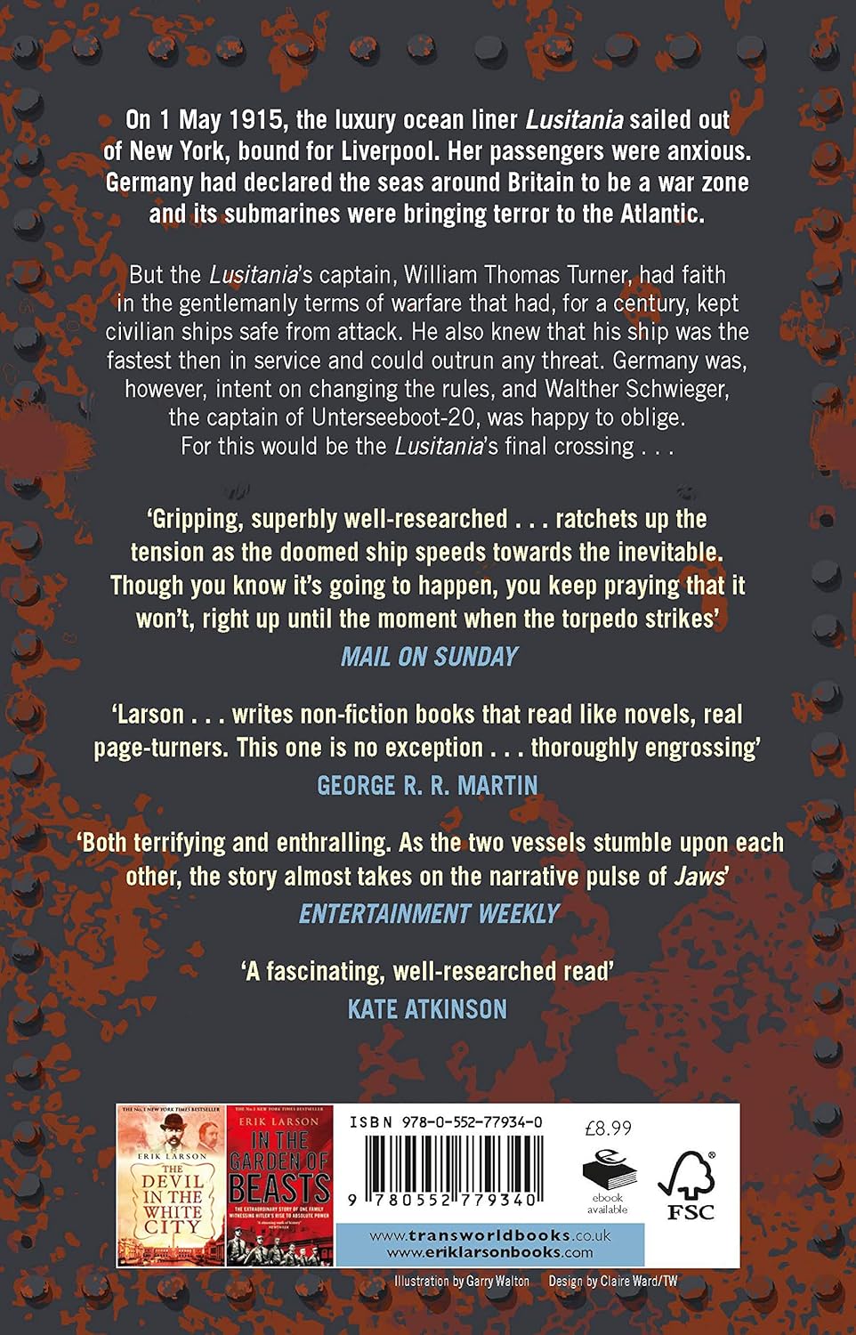Dead Wake: The Last Crossing of the Lusitania by E. Larson-Non Fiction-Paperback - Lets Buy Books