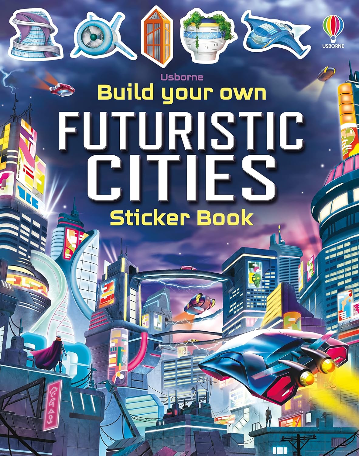 Build Your Own Futuristic Cities by Sam Smith - Ages 5-8 - Paperback - Lets Buy Books