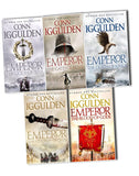 Emperor Series 5 Books Collection Set by Conn Iggulden (The Blood of Gods) Paperback - Lets Buy Books