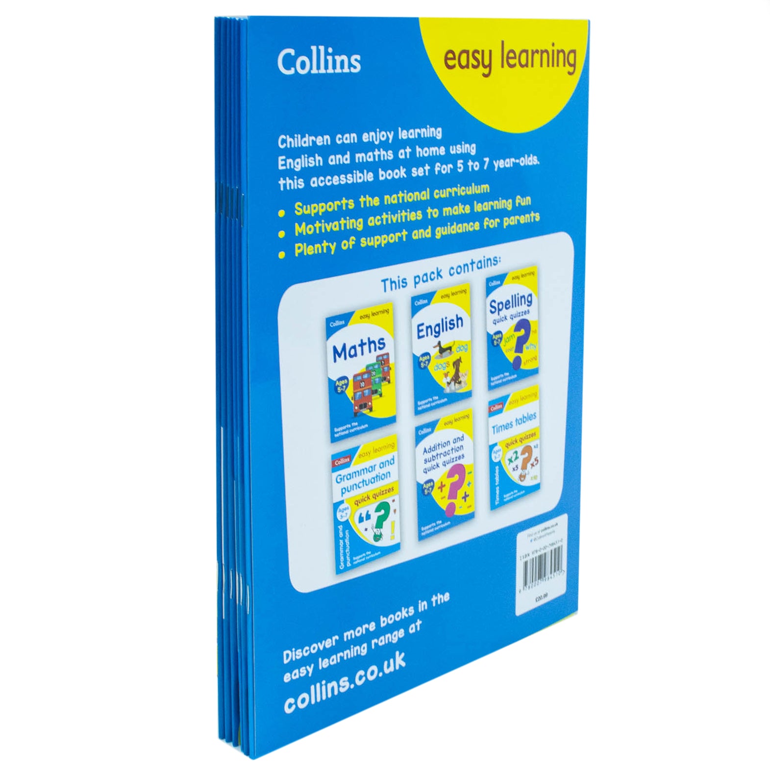 Collins Easy Learning KS1 6 Books Collection Set Ages 5-7: Ideal for home learning - Lets Buy Books