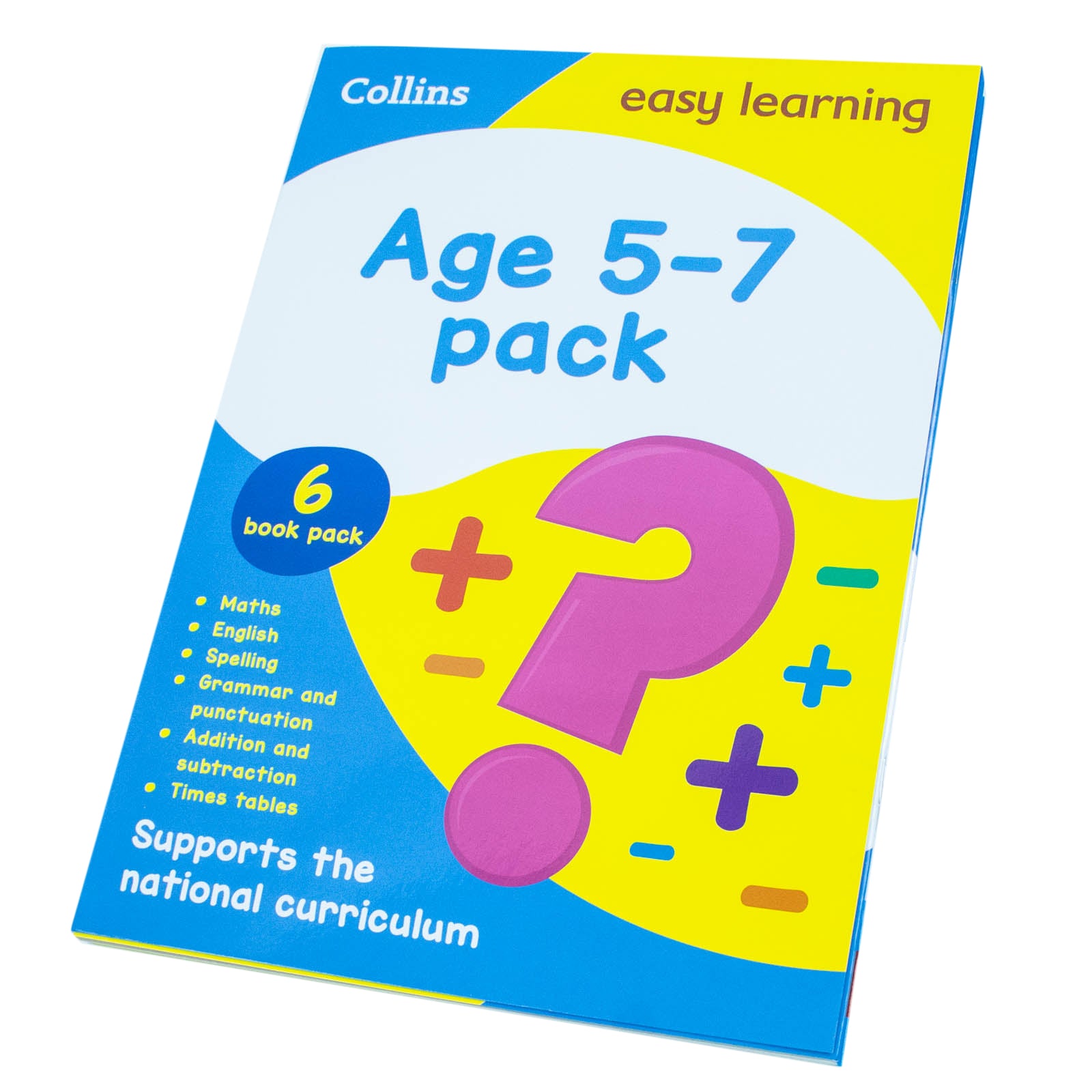 Collins Easy Learning KS1 6 Books Collection Set Ages 5-7: Ideal for home learning - Lets Buy Books