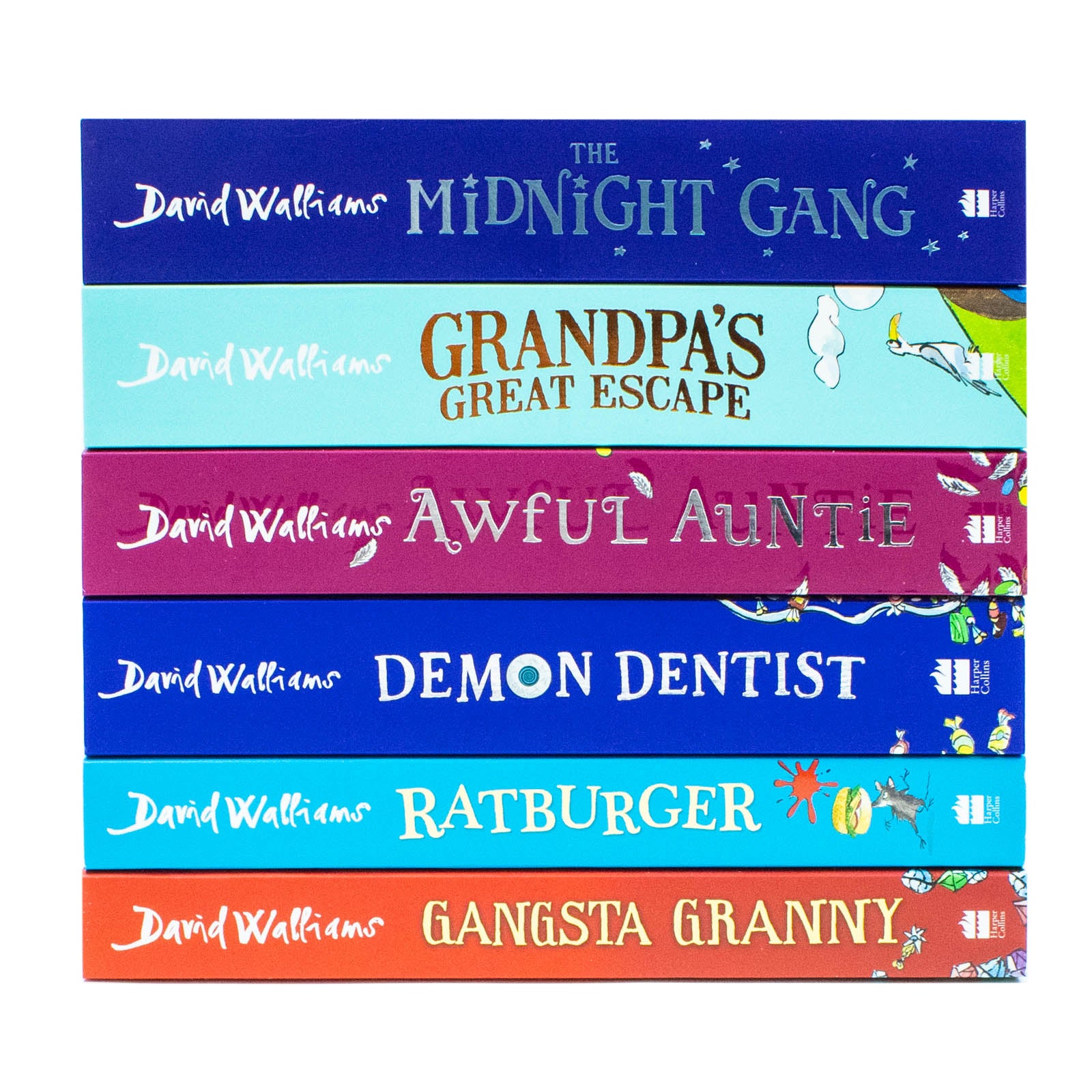The World of David Walliams: The Amazing Adventures 6 Books Collection Box Set - Lets Buy Books