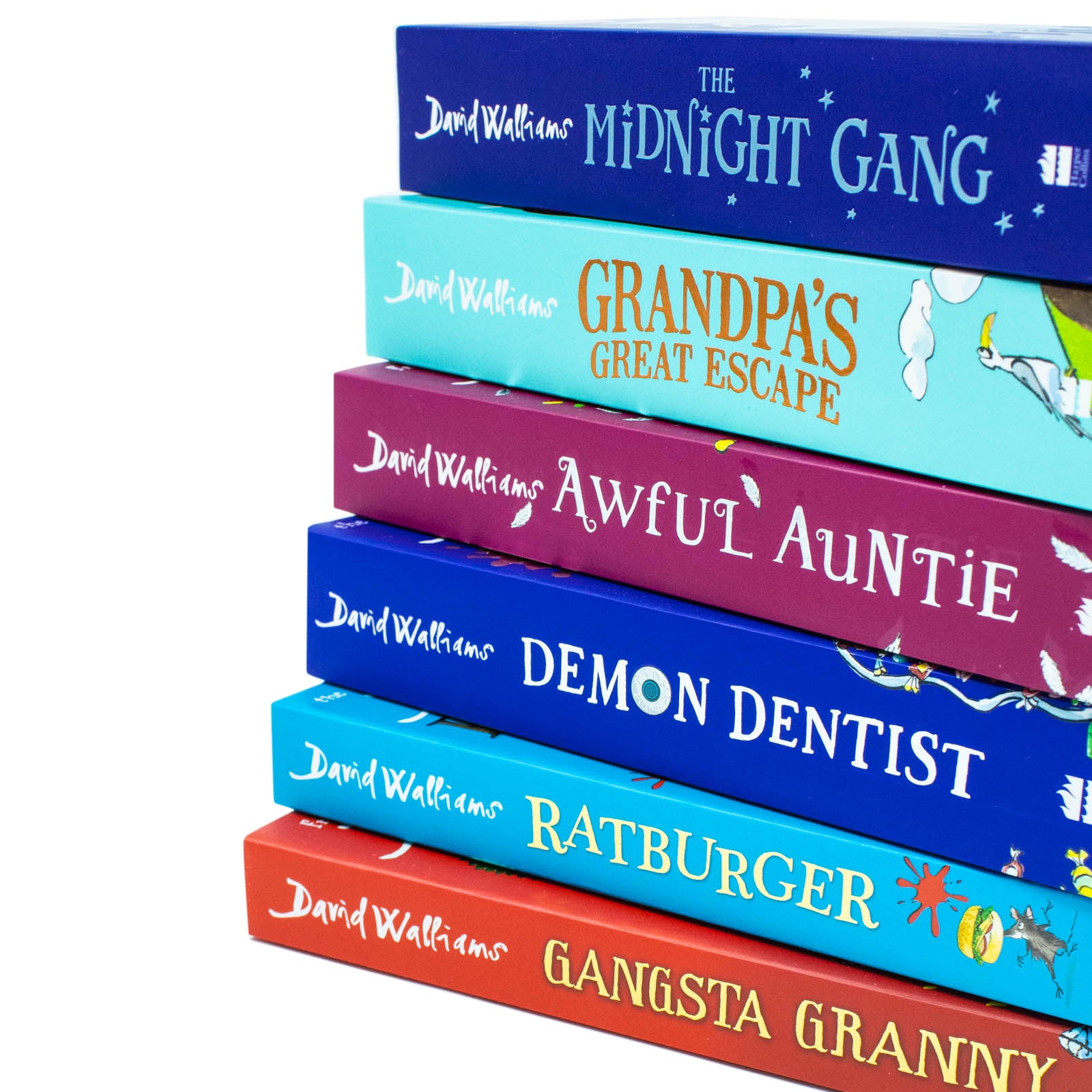 The World of David Walliams: The Amazing Adventures 6 Books Collection Box Set - Lets Buy Books