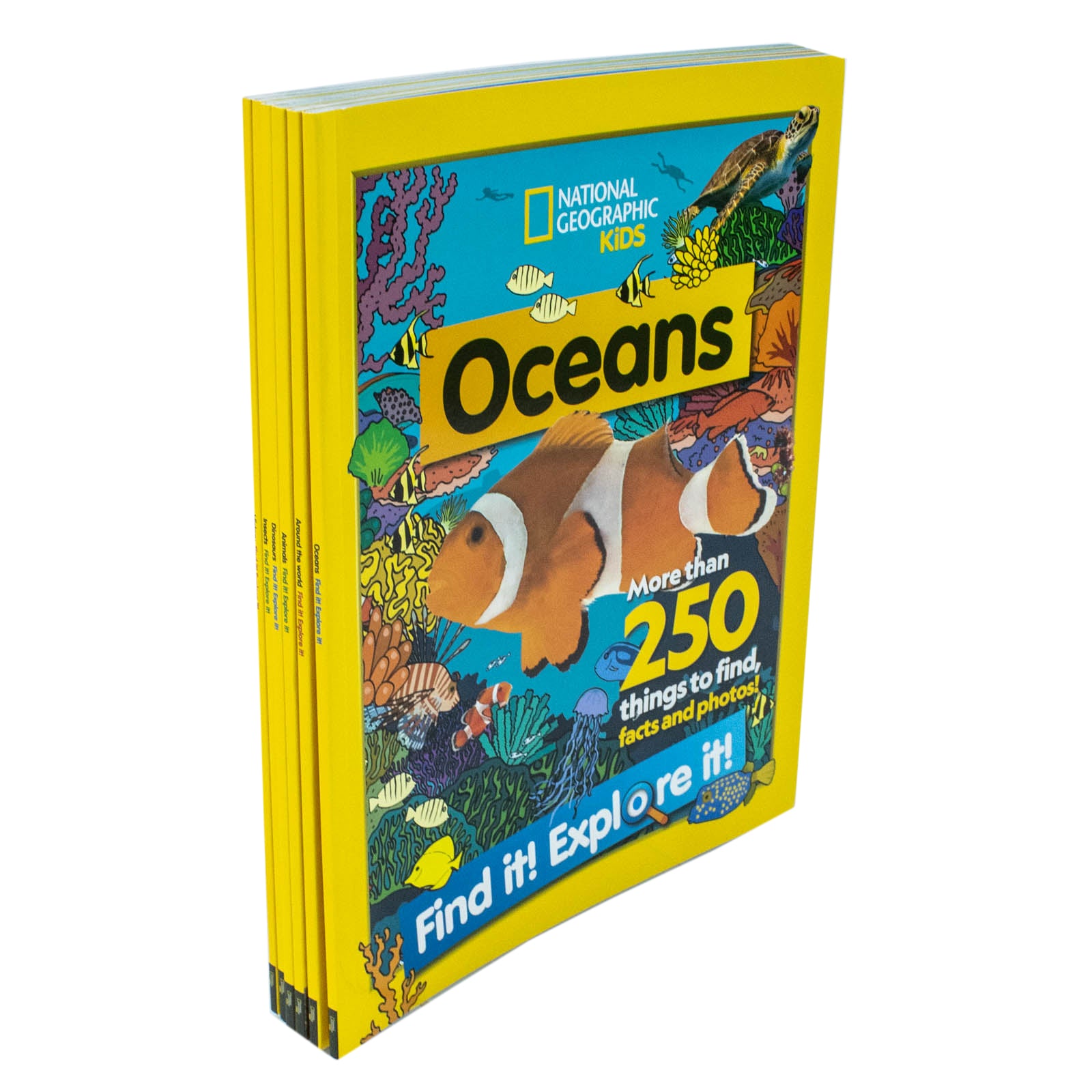 National Geographic Kids Find it! Explore it! 6 Books Collection Set - Lets Buy Books