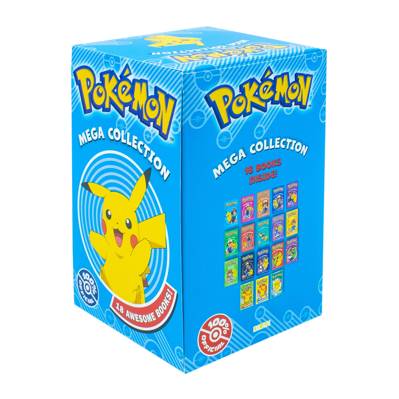Pokemon Mega Collection 18 Books Box Set Code Breakers, Brain Teasers, Ash The Champion - Lets Buy Books