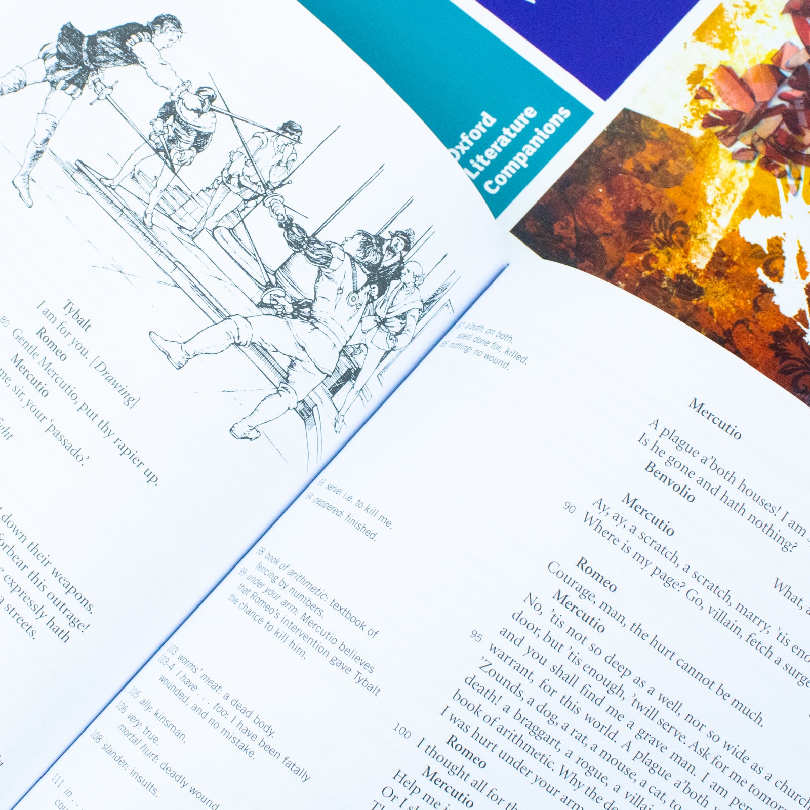 Oxford School William Shakespeare Romeo & Juliet and Romeo & Juliet Oxford Literature Companions 2 Books Collection Set - Lets Buy Books