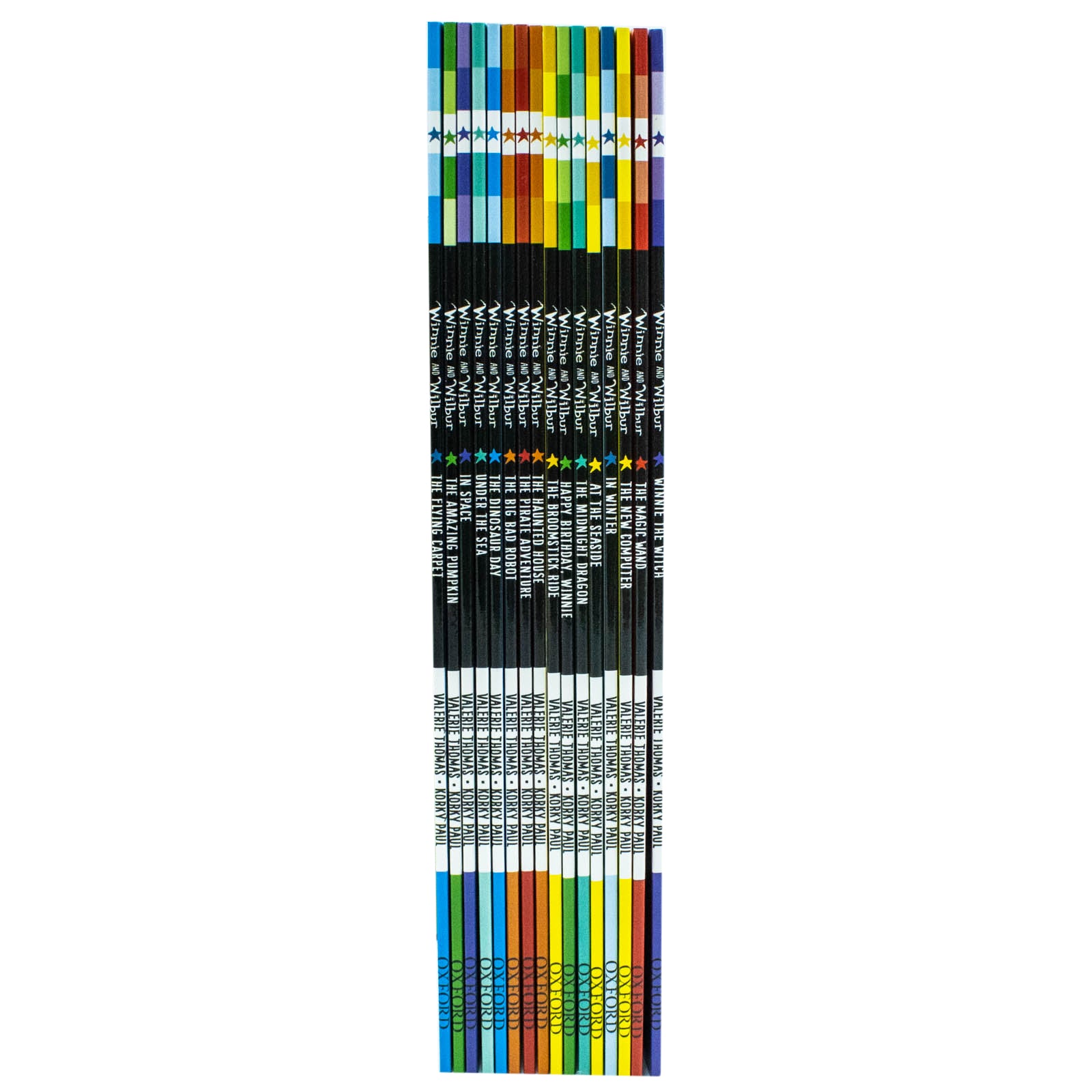 Winnie and Wilbur Series 16 Books Bag Collection Set By Valerie Thomas (Bad Robot) - Lets Buy Books