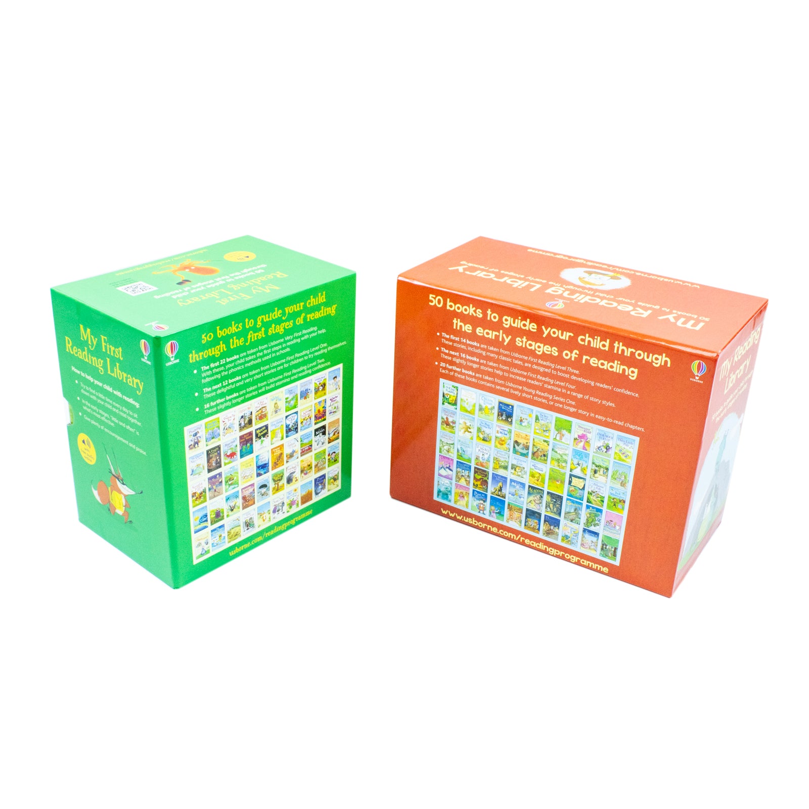 Usborne Very First Reading Library 100 Books Set Collection Complete School Paperback - Lets Buy Books