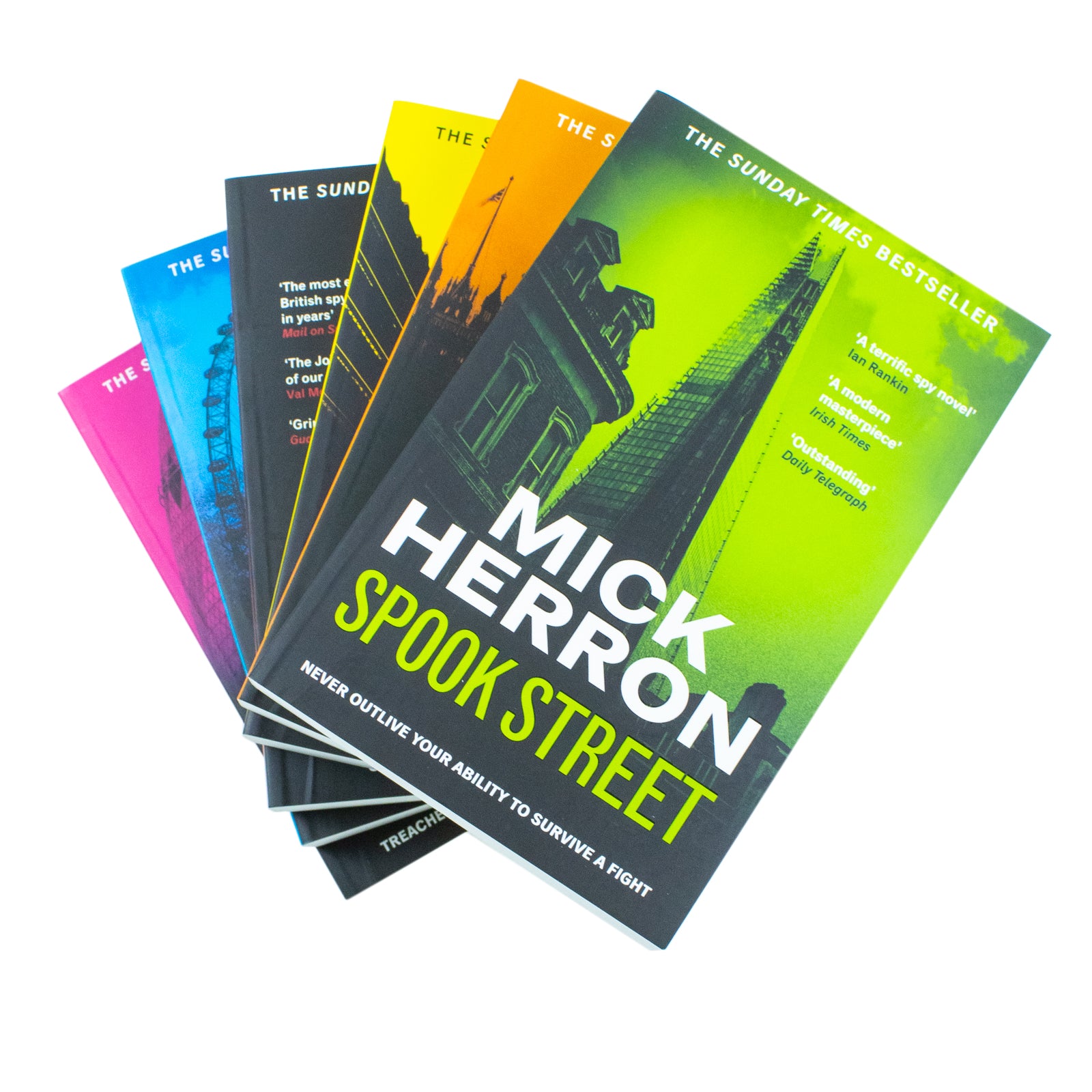 Slough House Thriller Series Books 1-6 Collection Set by Mick Herron Paperback - Lets Buy Books