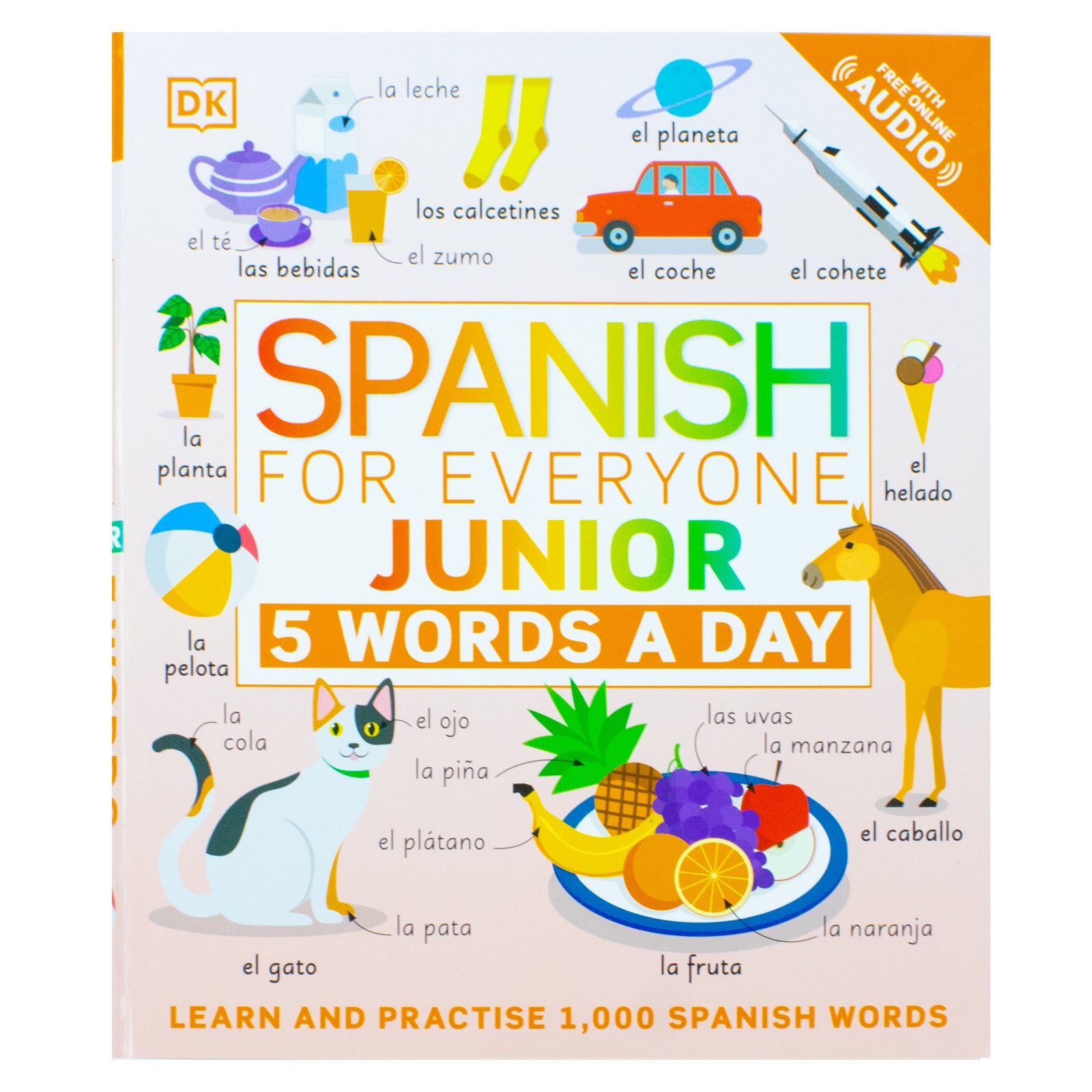 Spanish for Everyone Junior 5 Words a Day by DK - Lets Buy Books