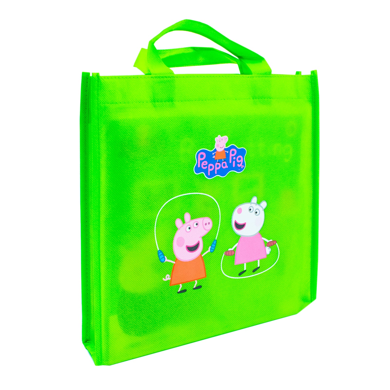 Peppa Pig Lime Bag 10 Books Collection Set including CD (Grandpa Pig’s Little Train,Peppa and Suzy’s Argument, Pedro’s Cough) - Lets Buy Books