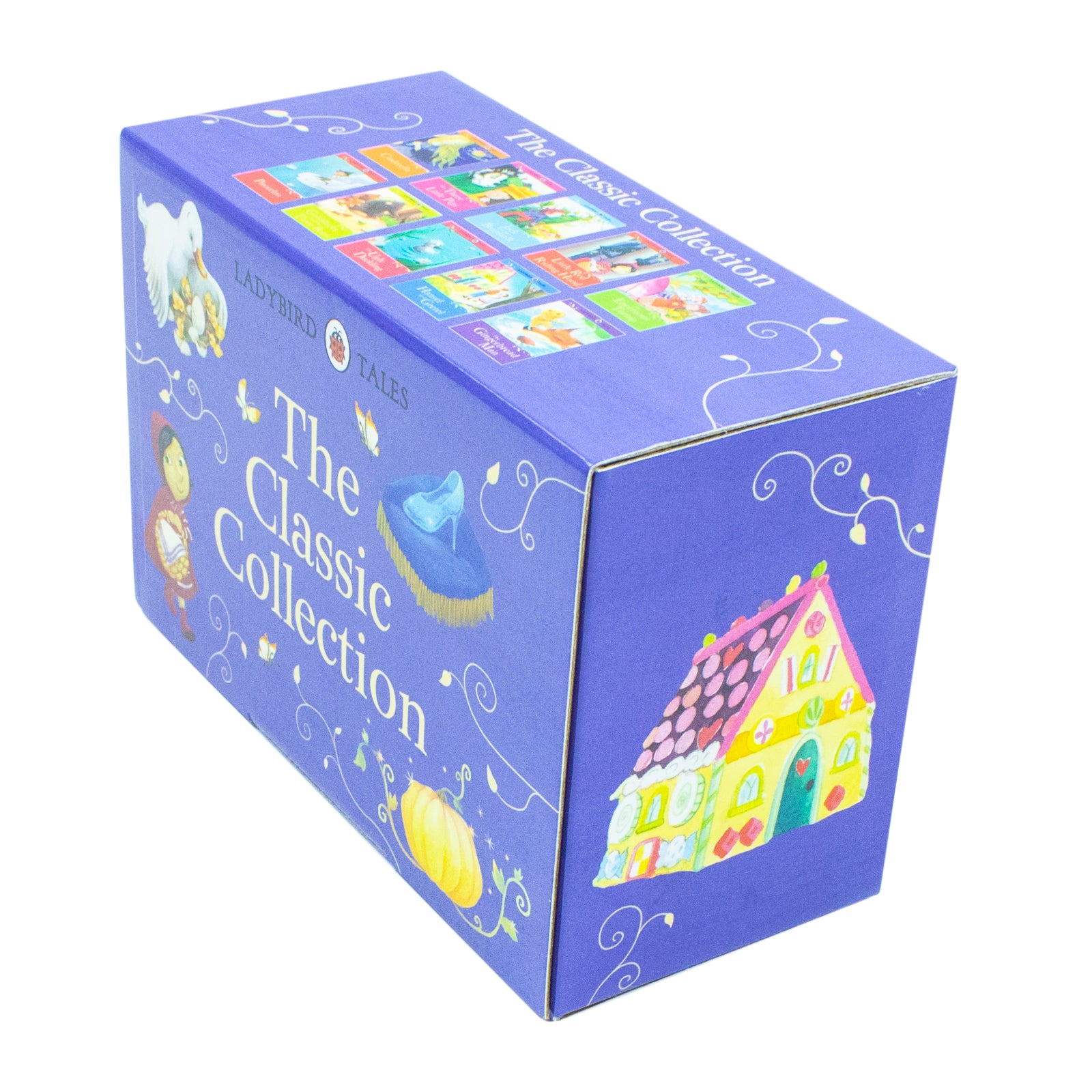 Ladybird Tales The Classic 10 Books Collection Box Set (Cinderella,Three Little Pigs,Jack and the Beanstalk) - Lets Buy Books