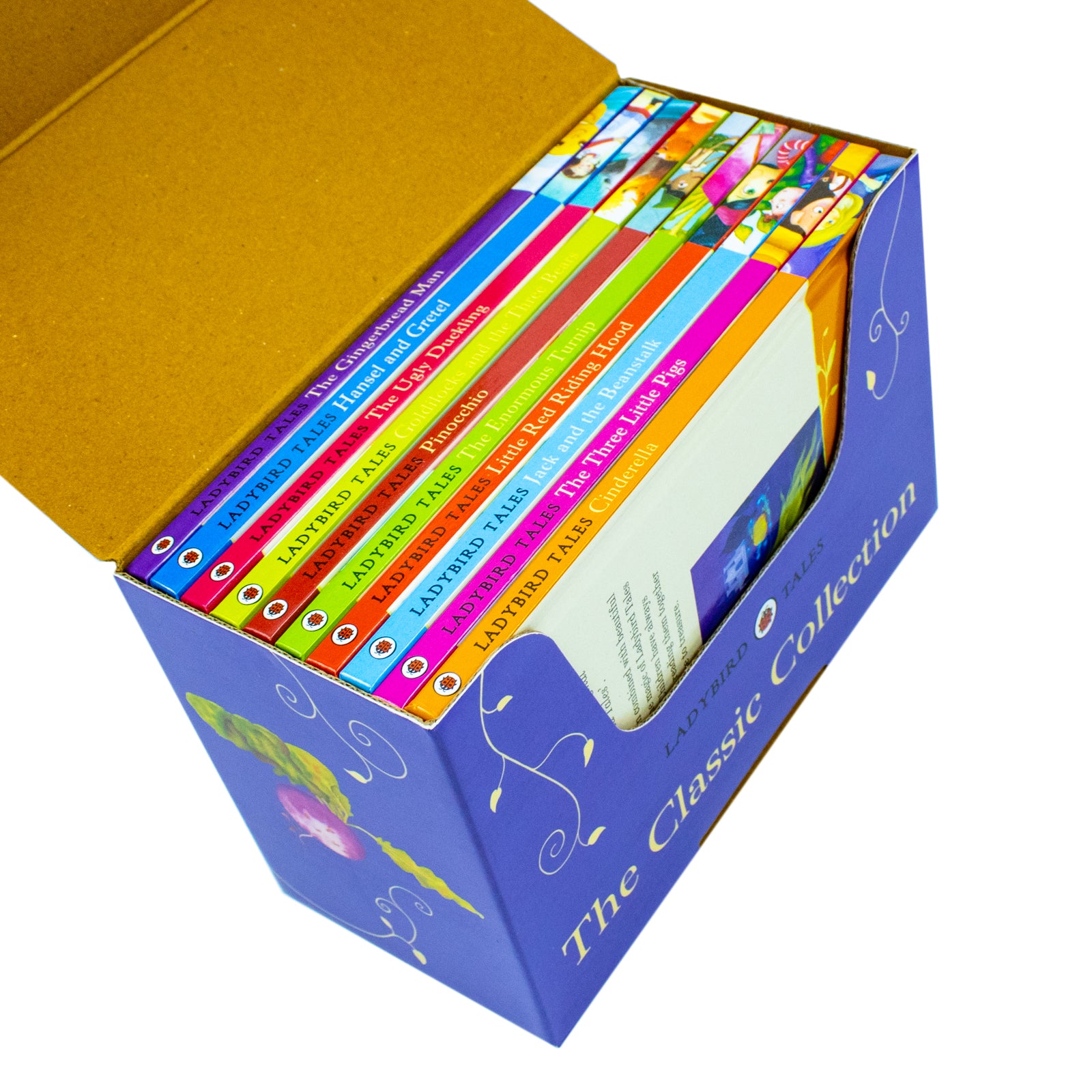 Ladybird Tales The Classic 10 Books Collection Box Set (Cinderella,Three Little Pigs,Jack and the Beanstalk) - Lets Buy Books