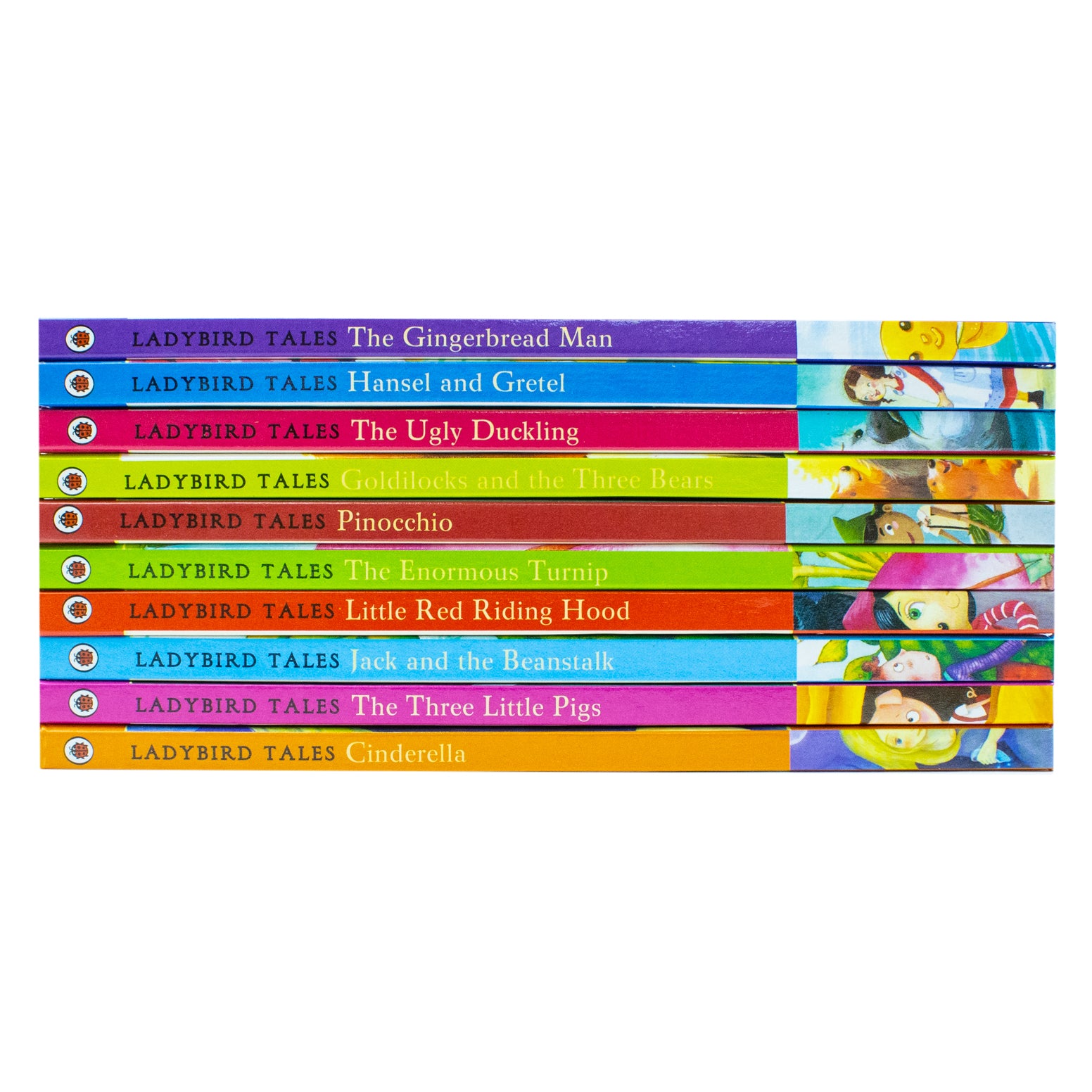 Ladybird Tales The Classic 10 Books Collection Box Set (Cinderella,Three Little Pigs,Jack and the Beanstalk) - Lets Buy Books