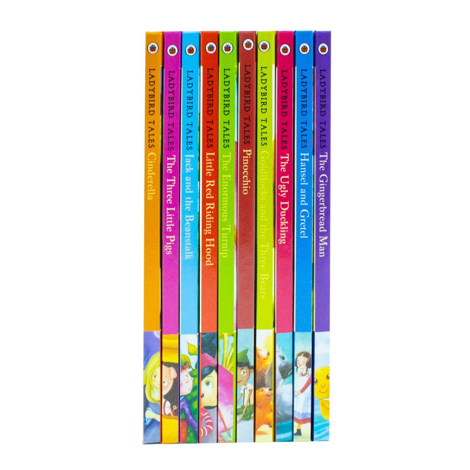 Ladybird Tales The Classic 10 Books Collection Box Set (Cinderella,Three Little Pigs,Jack and the Beanstalk) - Lets Buy Books