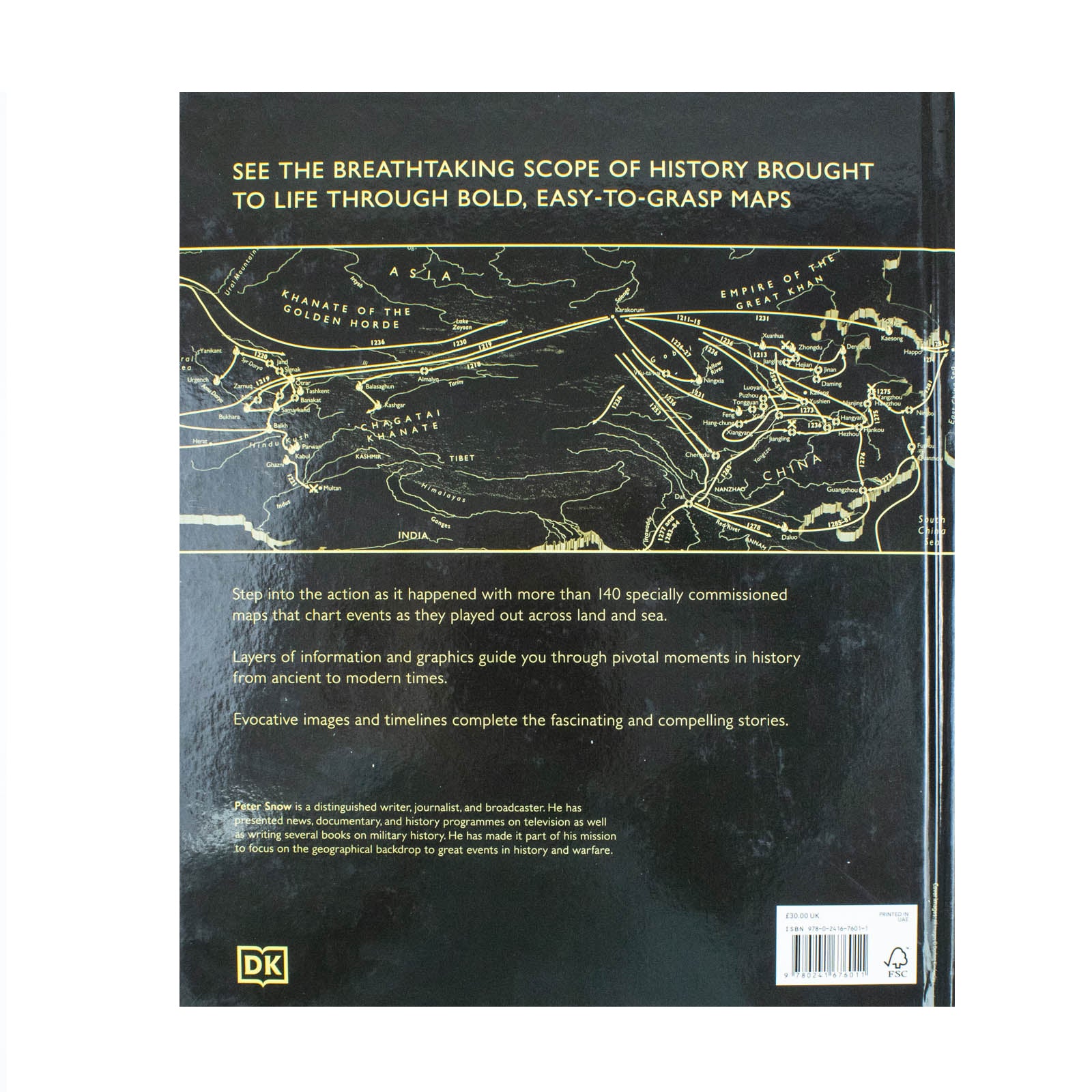 History of the World Map by Map by DK Hardcover - Lets Buy Books