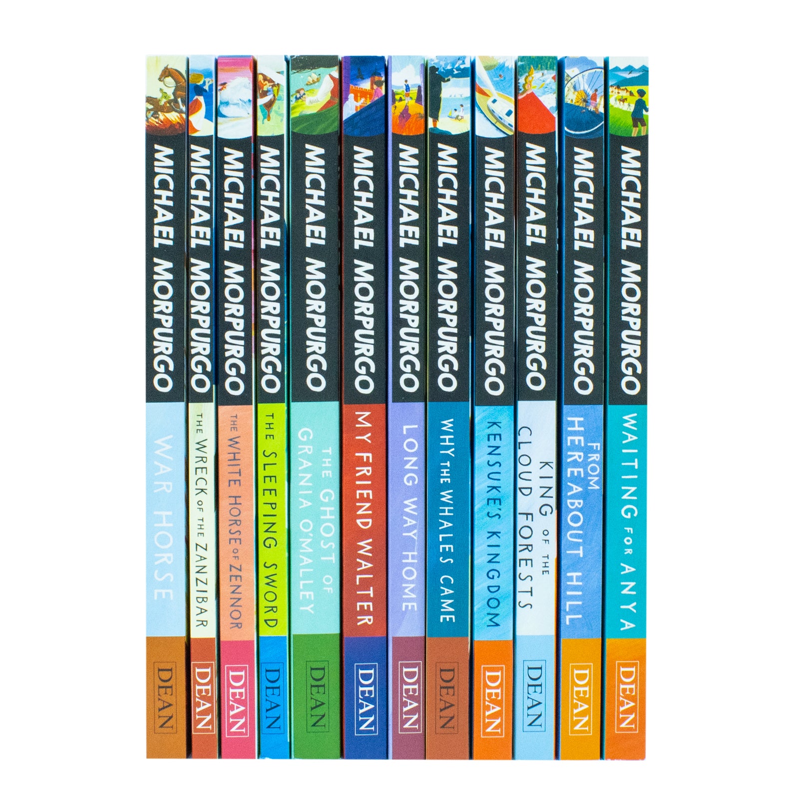 Michael Morpurgo 12 Books Collection Set (Waiting for Anya, Long Way Home) Paperback - Lets Buy Books