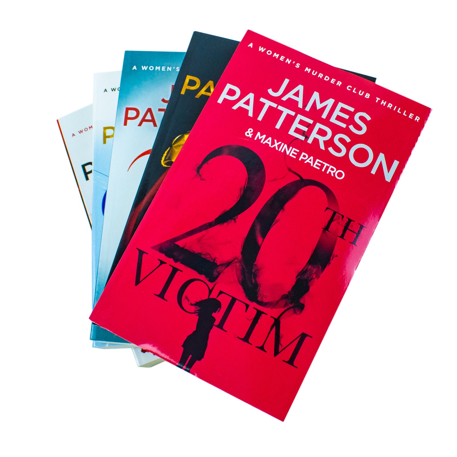 Women's Murder Club Series by James Patterson 5 Books Collection Set 20th Victim, 21st Birthday, 22 Seconds, 23rd Midnight, 23 1/2 Lies - Lets Buy Books
