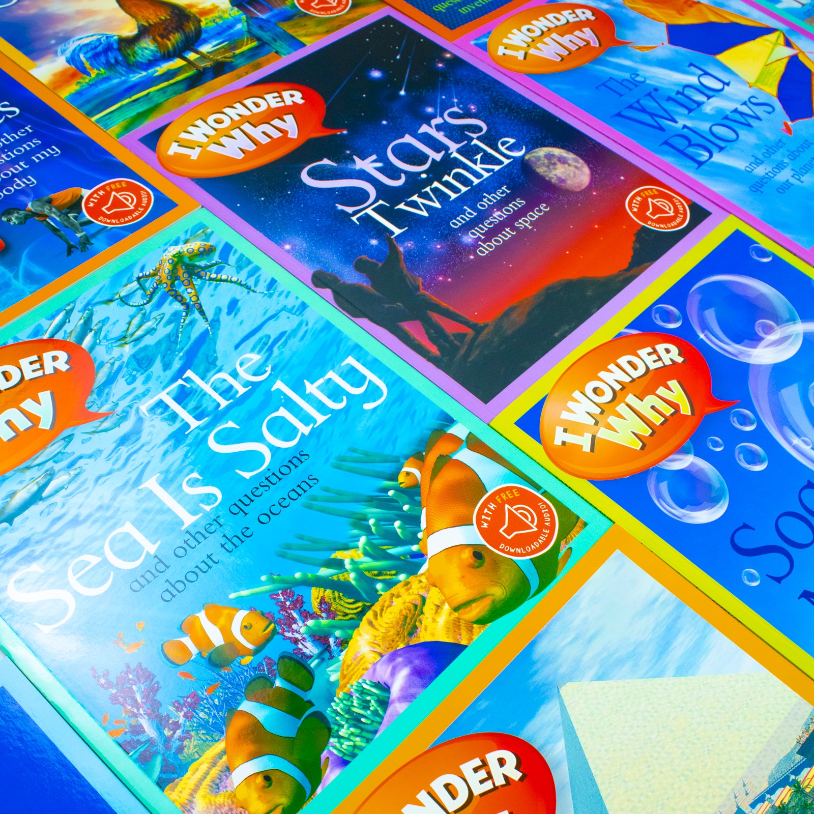 I Wonder Why Ultimate Collection 20 Books Box Set (Stars Twinkle and Other Questions About Space) by My Tummy Rumbles