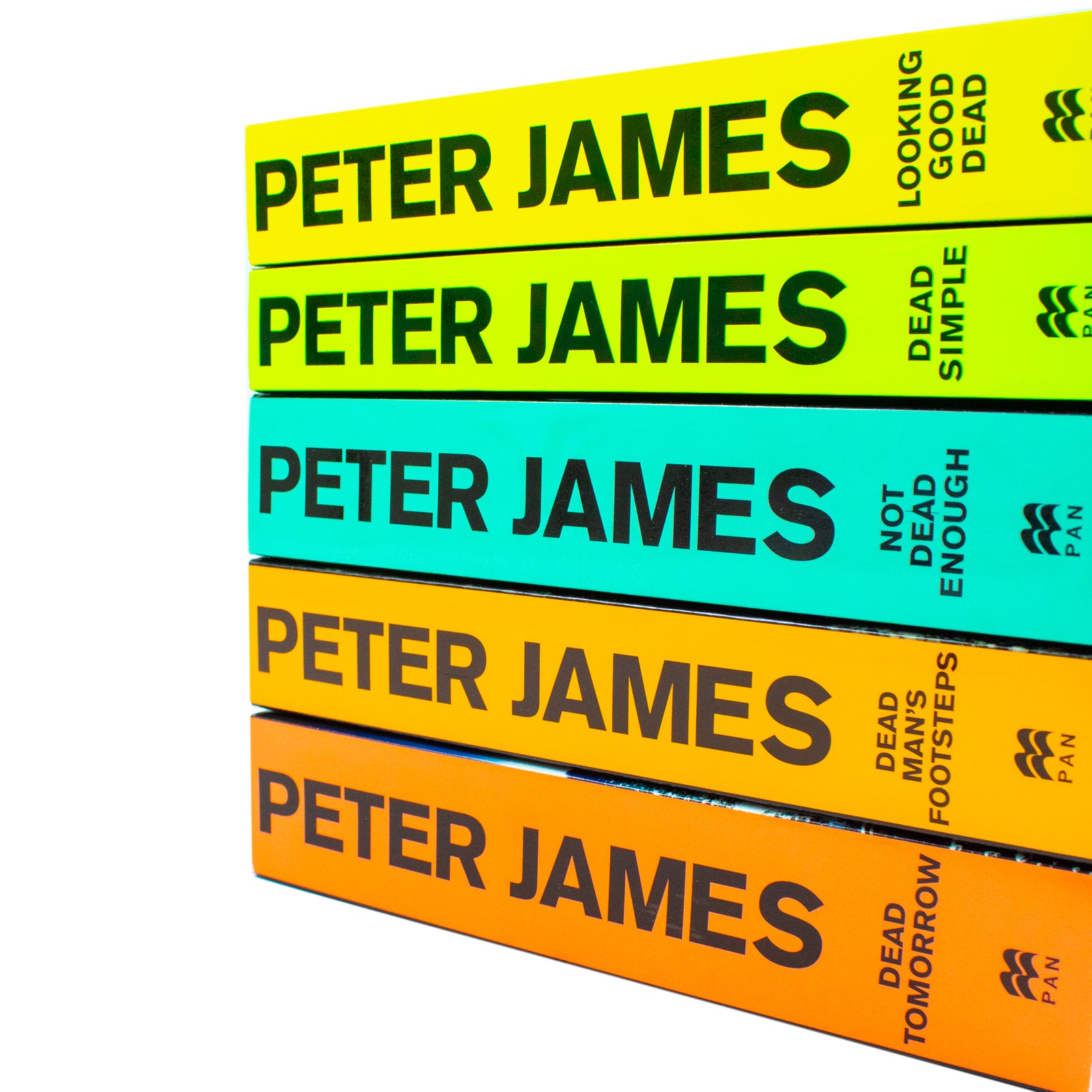 Roy Grace Series Books 1-5 Collection Set by Peter James (Dead Simple, Looking Good Dead, Not Dead Enough, Dead Man's Footsteps, Dead Tomorrow) - Lets Buy Books