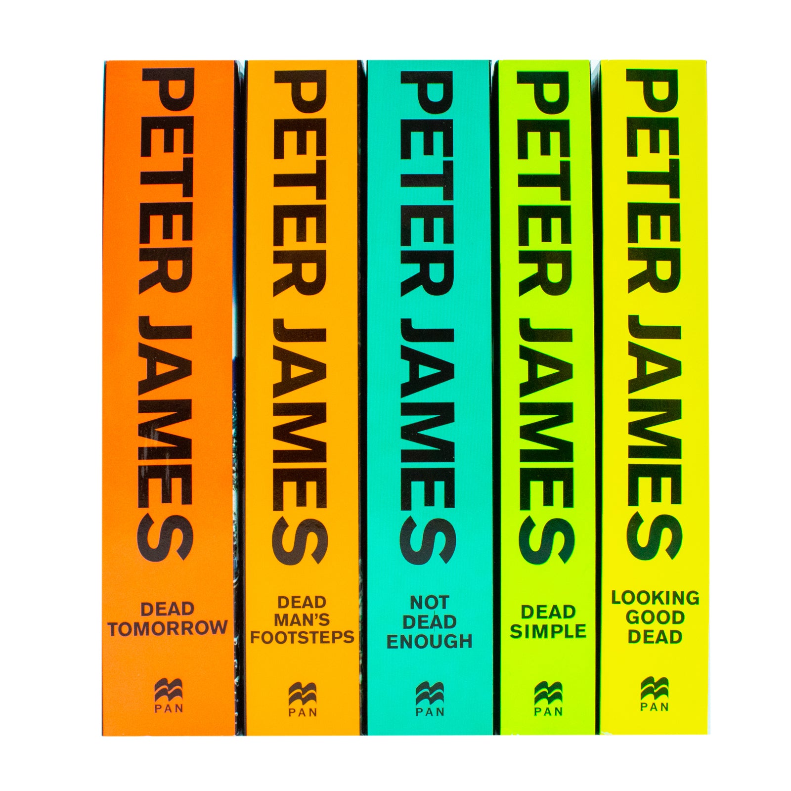 Roy Grace Series Books 1-5 Collection Set by Peter James (Dead Simple, Looking Good Dead, Not Dead Enough, Dead Man's Footsteps, Dead Tomorrow) - Lets Buy Books