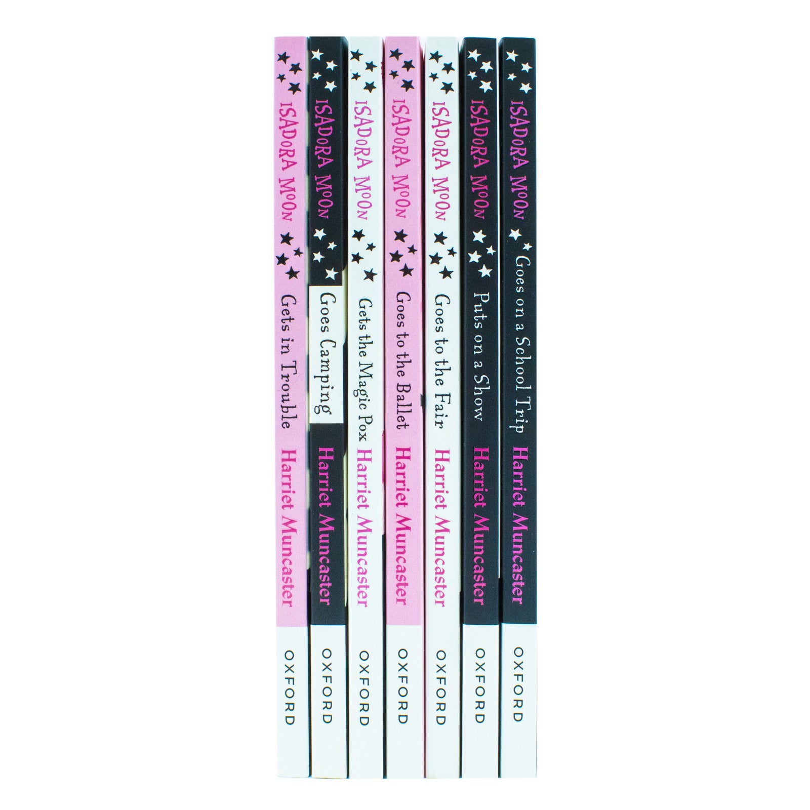 Isadora Moon Series 7 Books Collection Set by Harriet (Goes Camping, Goes on a School Trip) by Harriet Muncaster