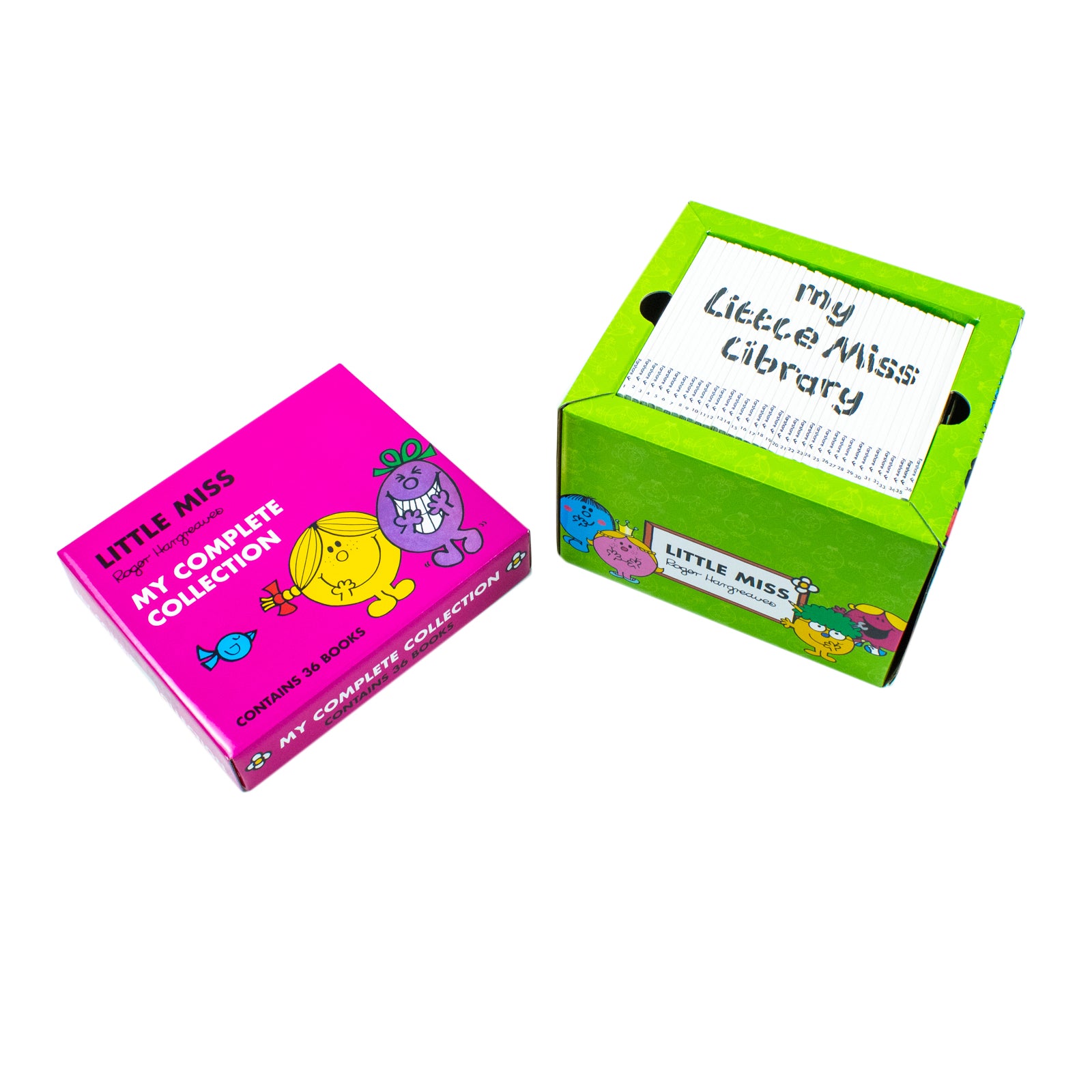 Little Miss: My Complete Collection Box Set by Roger Hargreaves Paperback - Lets Buy Books