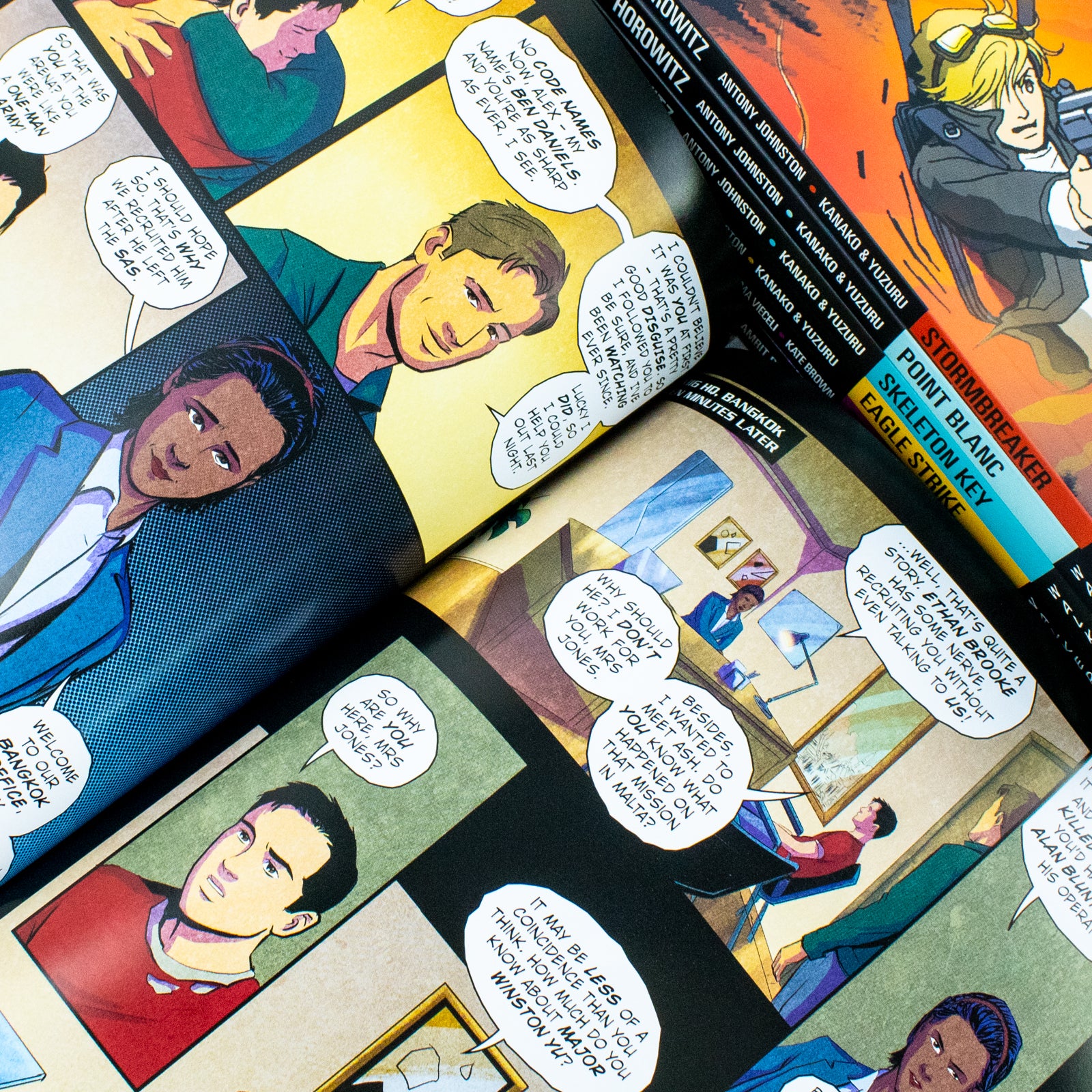 Alex Rider Graphic Novel Adventures 7 Books Collection Box Set by Anthony Horowitz Snakehead, Ark Angel - Lets Buy Books