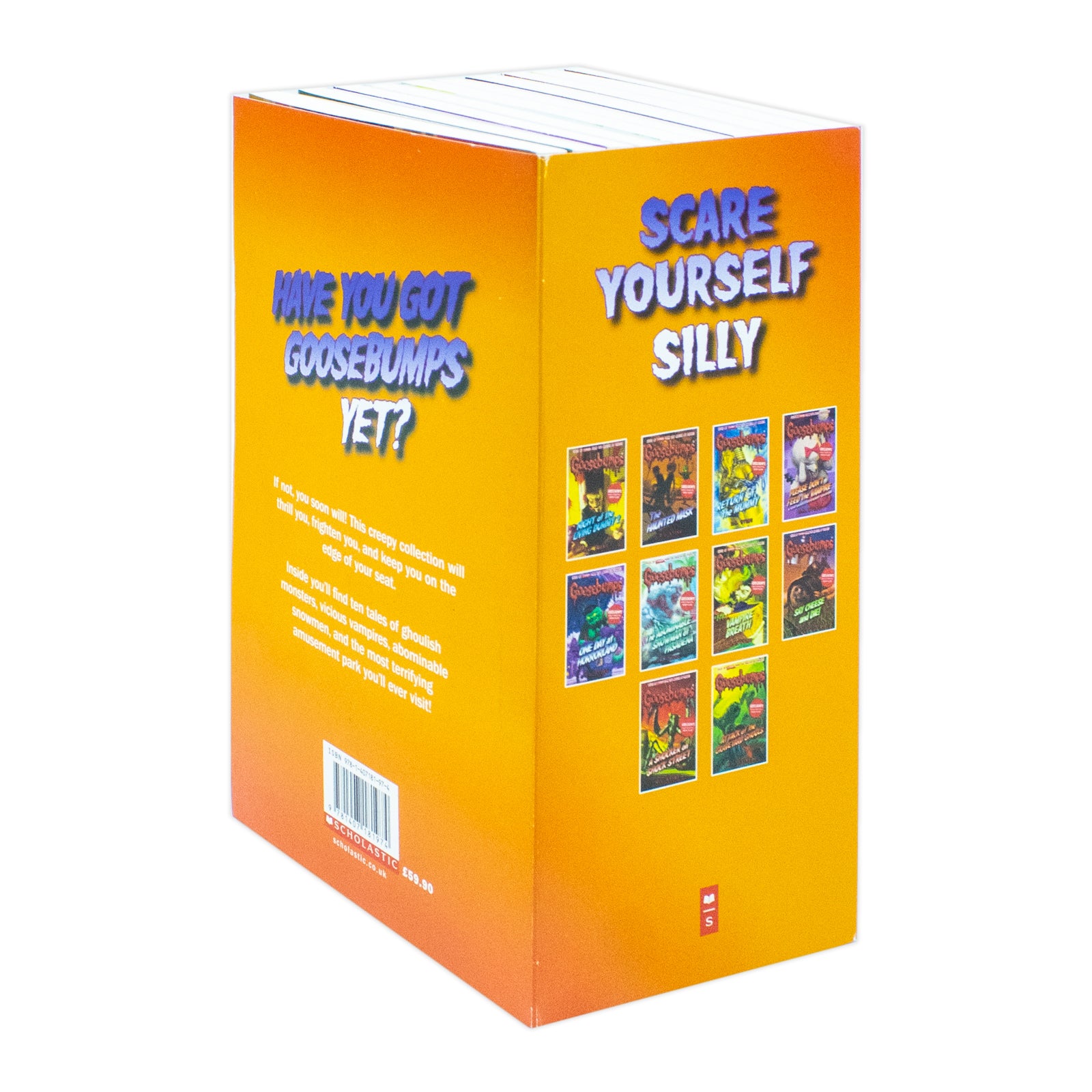 Goosebumps The Classic Series 10 Books Collection (Set 1) by R. L. Stine Haunted Car, Werewolf of Fever Swamp - Lets Buy Books