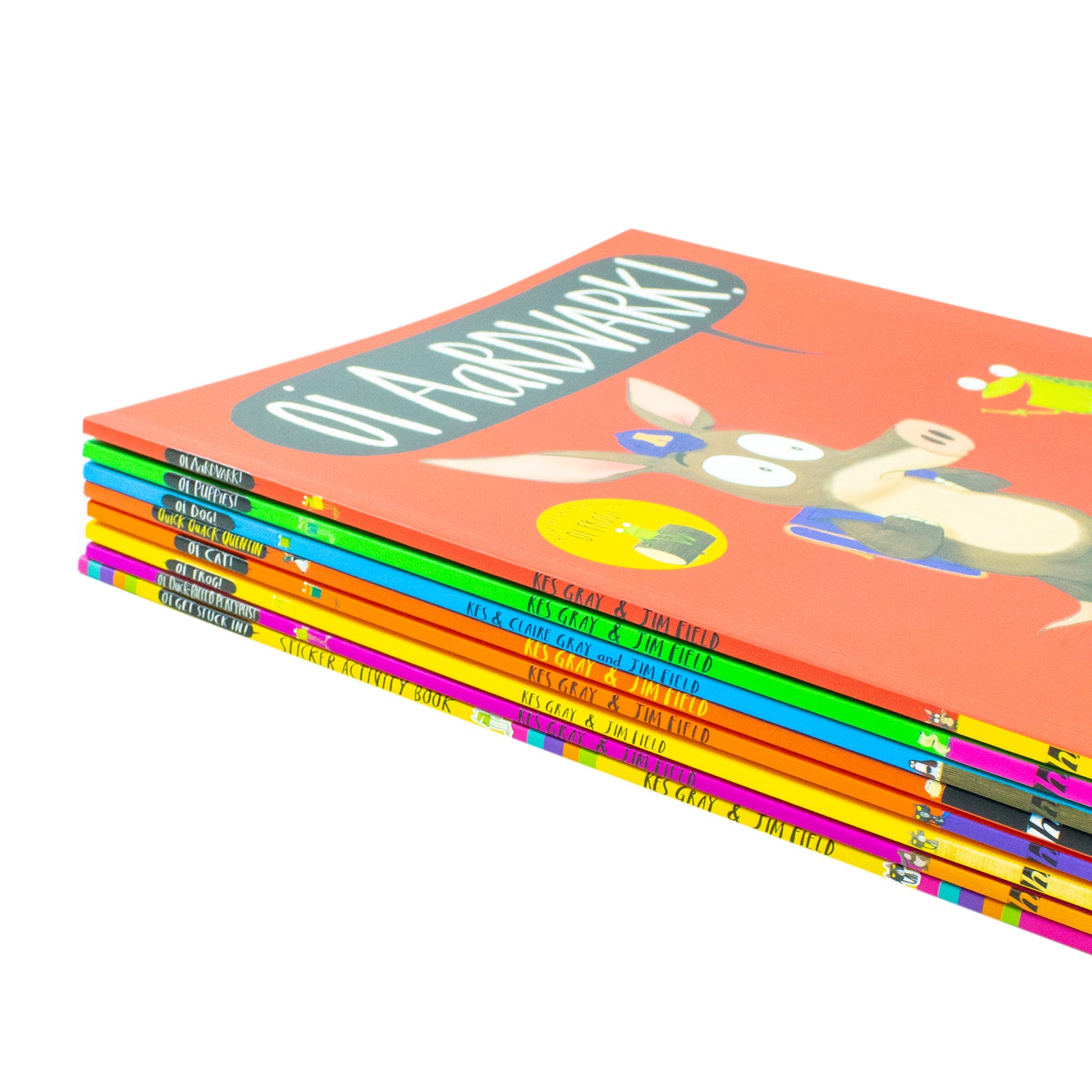 Oi Frog and Friends Collection 8 Books Set by Kes Gray Quick Quack Quentin, Oi Frog - Lets Buy Books