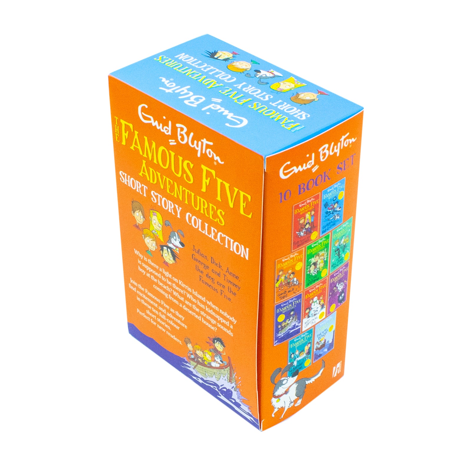 The Famous Five Adventures Short Story Collection 10 Books Box Set By Enid Blyton - Lets Buy Books