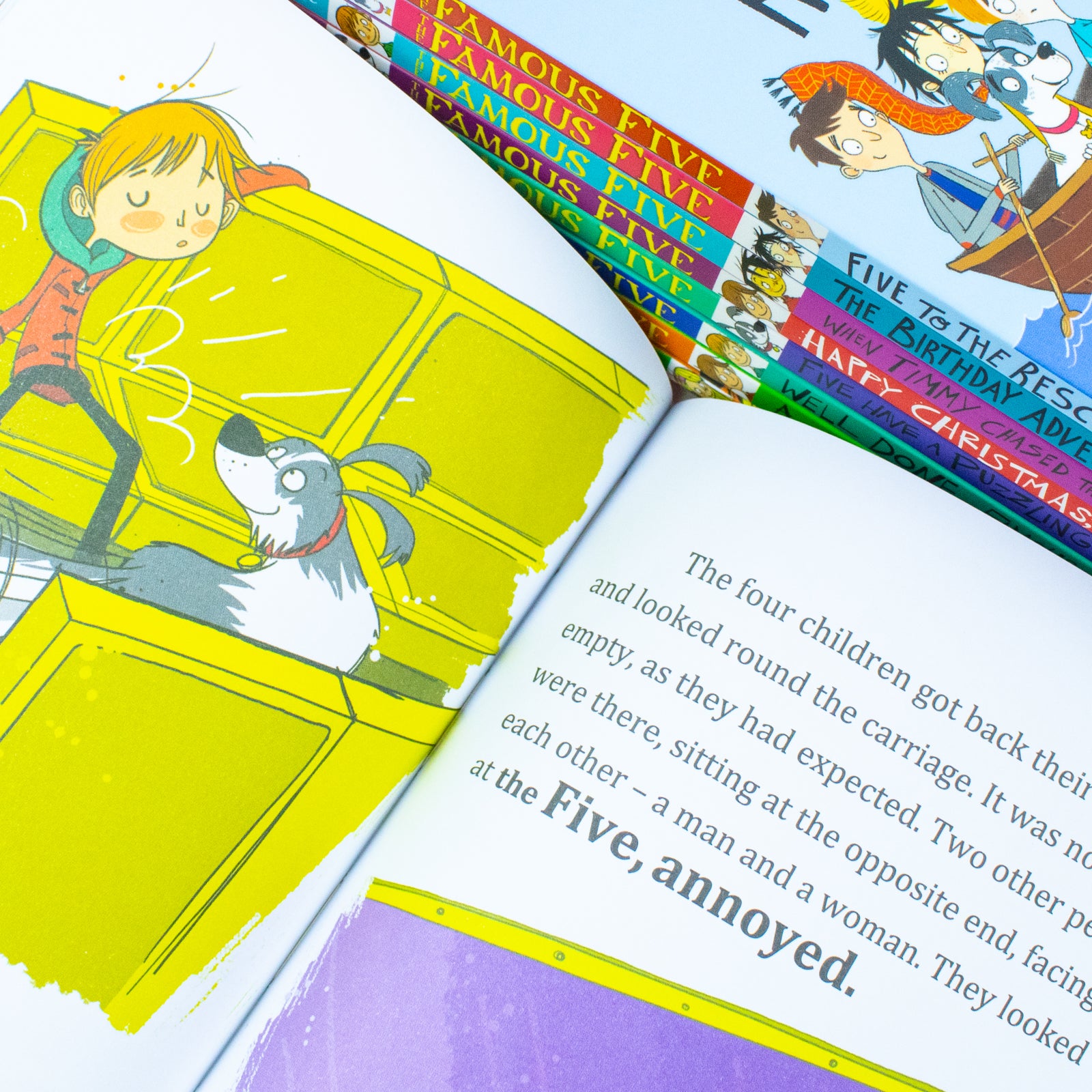 The Famous Five Adventures Short Story Collection 10 Books Box Set By Enid Blyton - Lets Buy Books