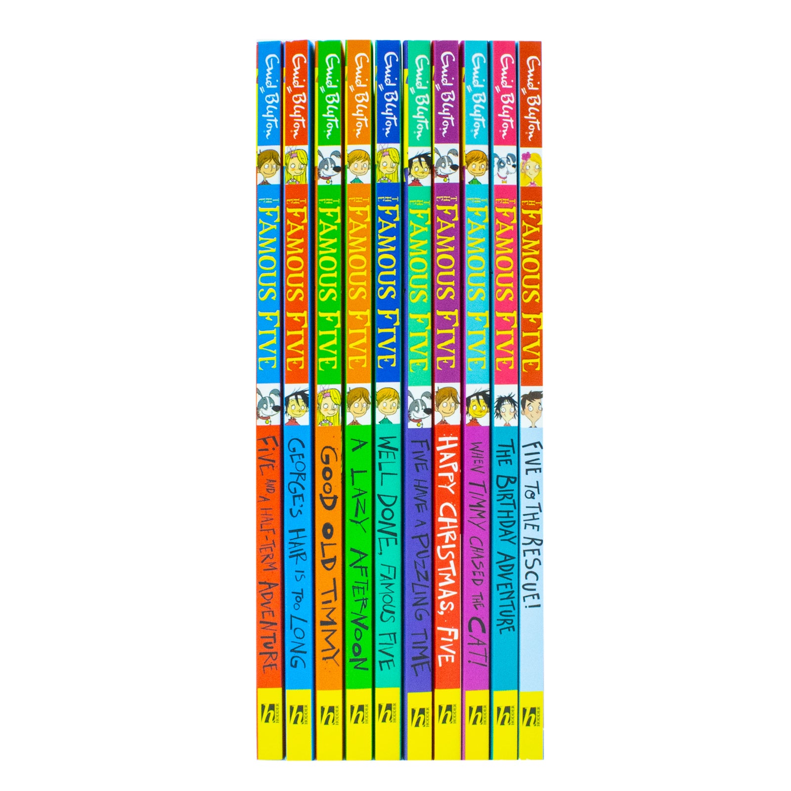 The Famous Five Adventures Short Story Collection 10 Books Box Set By Enid Blyton - Lets Buy Books