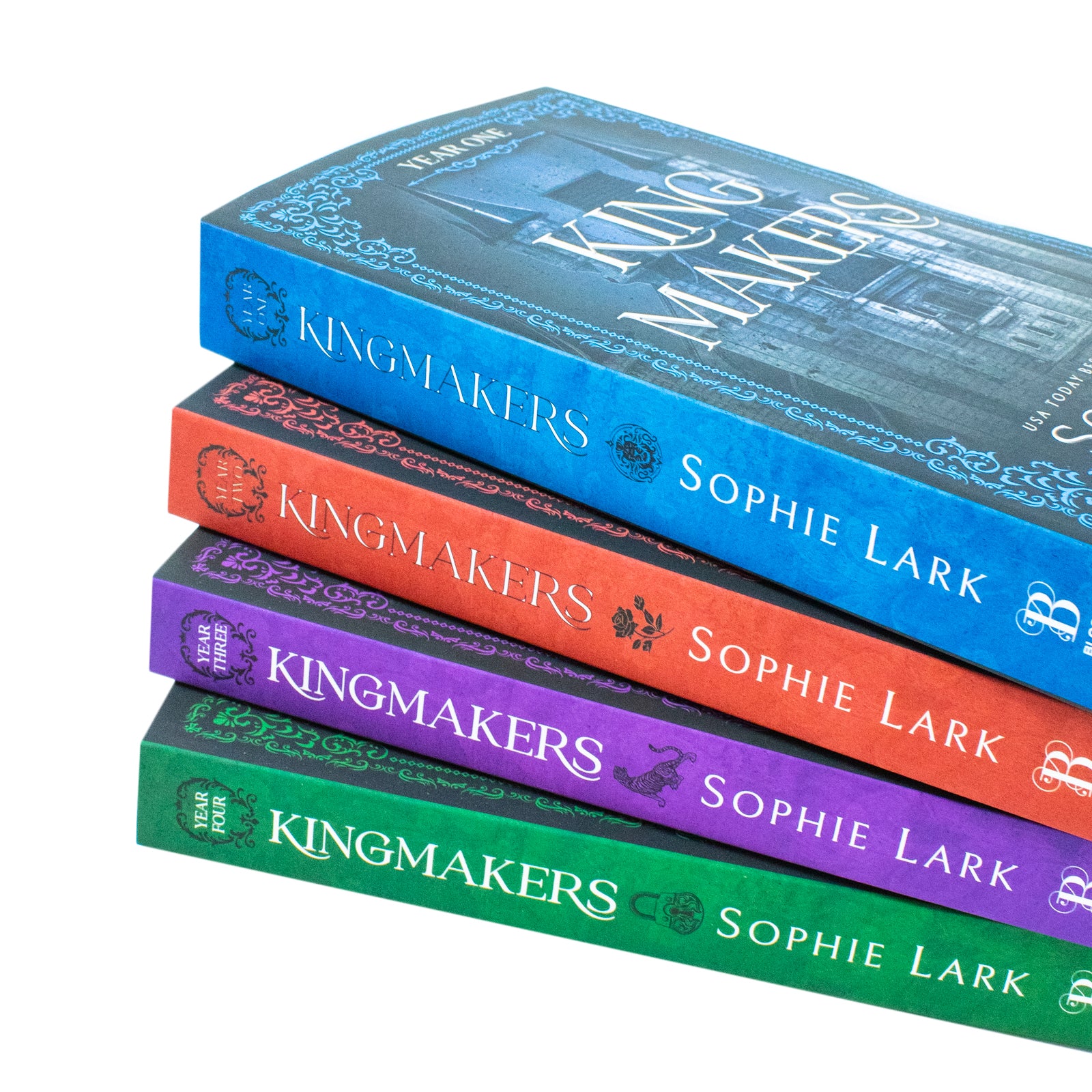 Kingmakers Series 4 Books Collection Set By Sophie Lark (Kingmakers Year One, Kingmakers Year Two) - Lets Buy Books