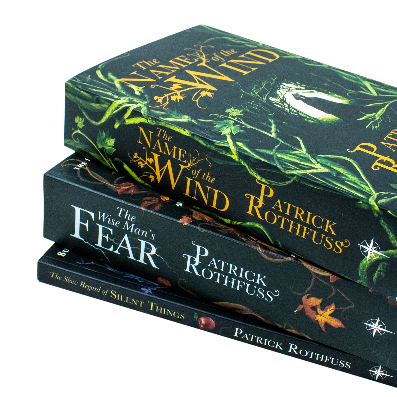 The Kingkiller Chronicle Series 3 Books Collection Set by Patrick Rothfuss Name of the Wind by Patrick Rothfuss