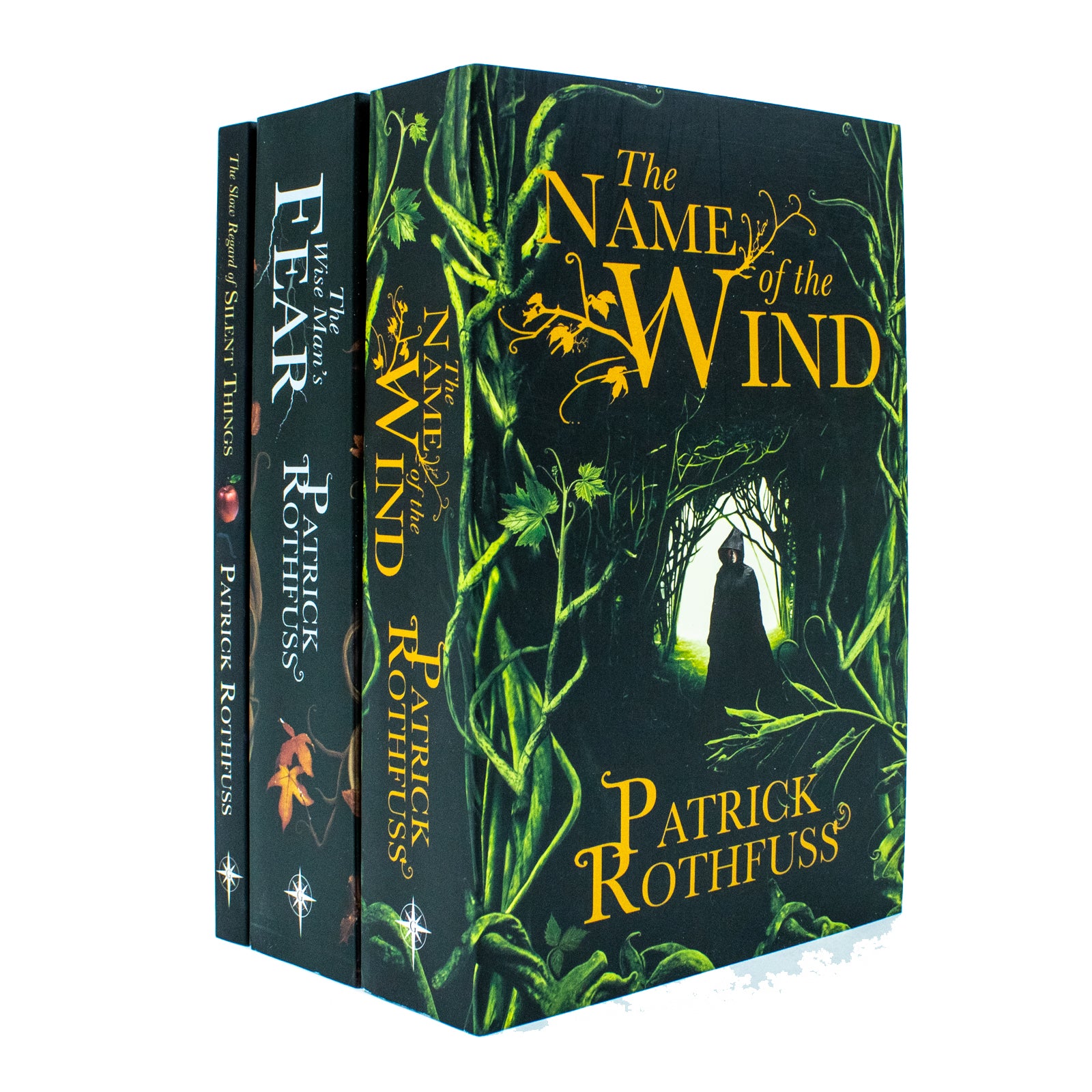 The Kingkiller Chronicle Series 3 Books Collection Set by Patrick Rothfuss Name of the Wind by Patrick Rothfuss