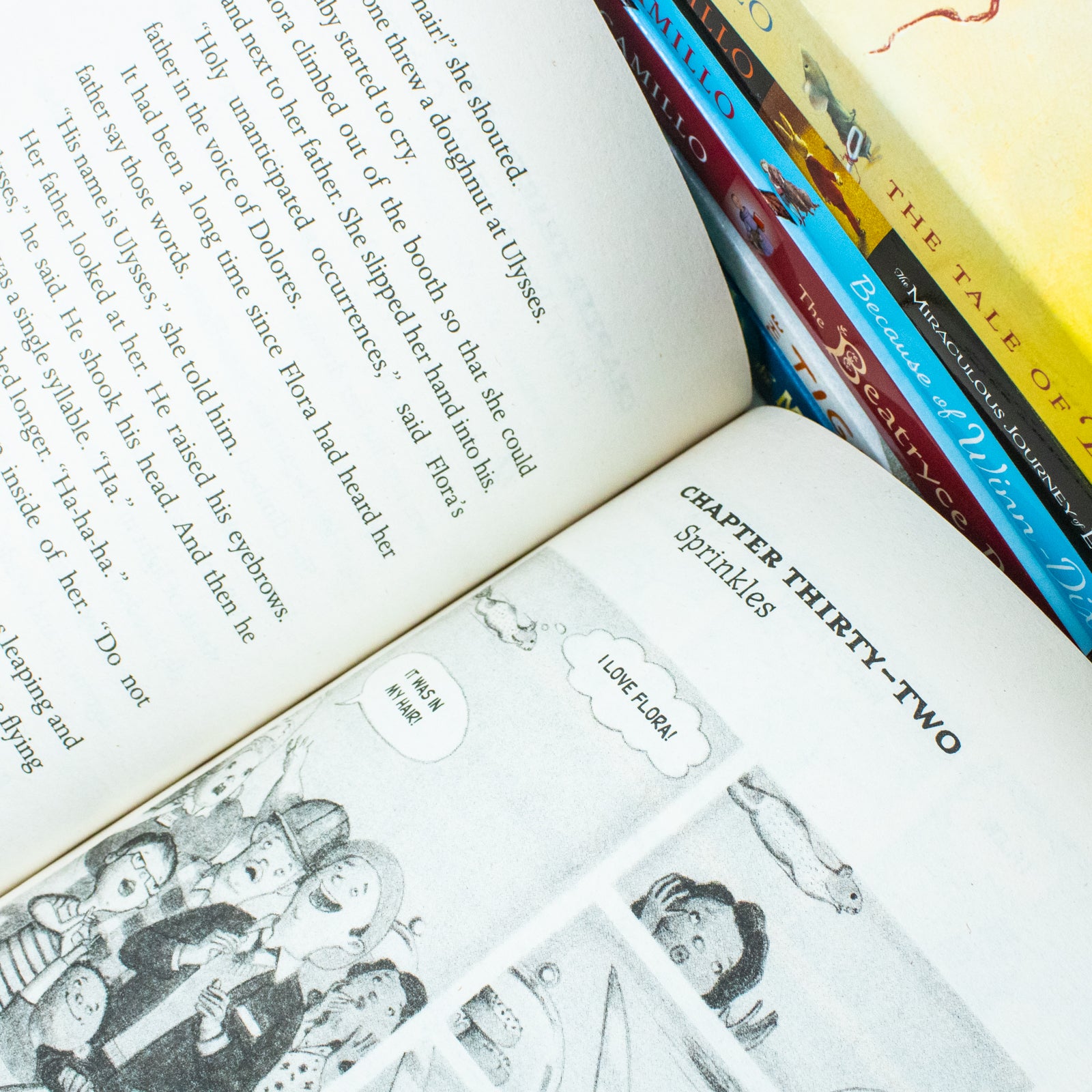 Kate Dicamillo Collection 7 Books Box Set Magician's Elephant, Tiger Rising, Flora & Ulysses - Lets Buy Books