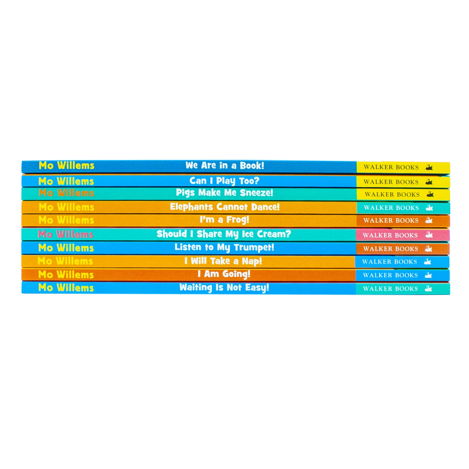 Elephant & Piggie, Best Friends For Ever Series by Mo Willems 10 Picture Books Collection Box Set Can I Play Too, I Will Take a Nap - Lets Buy Books